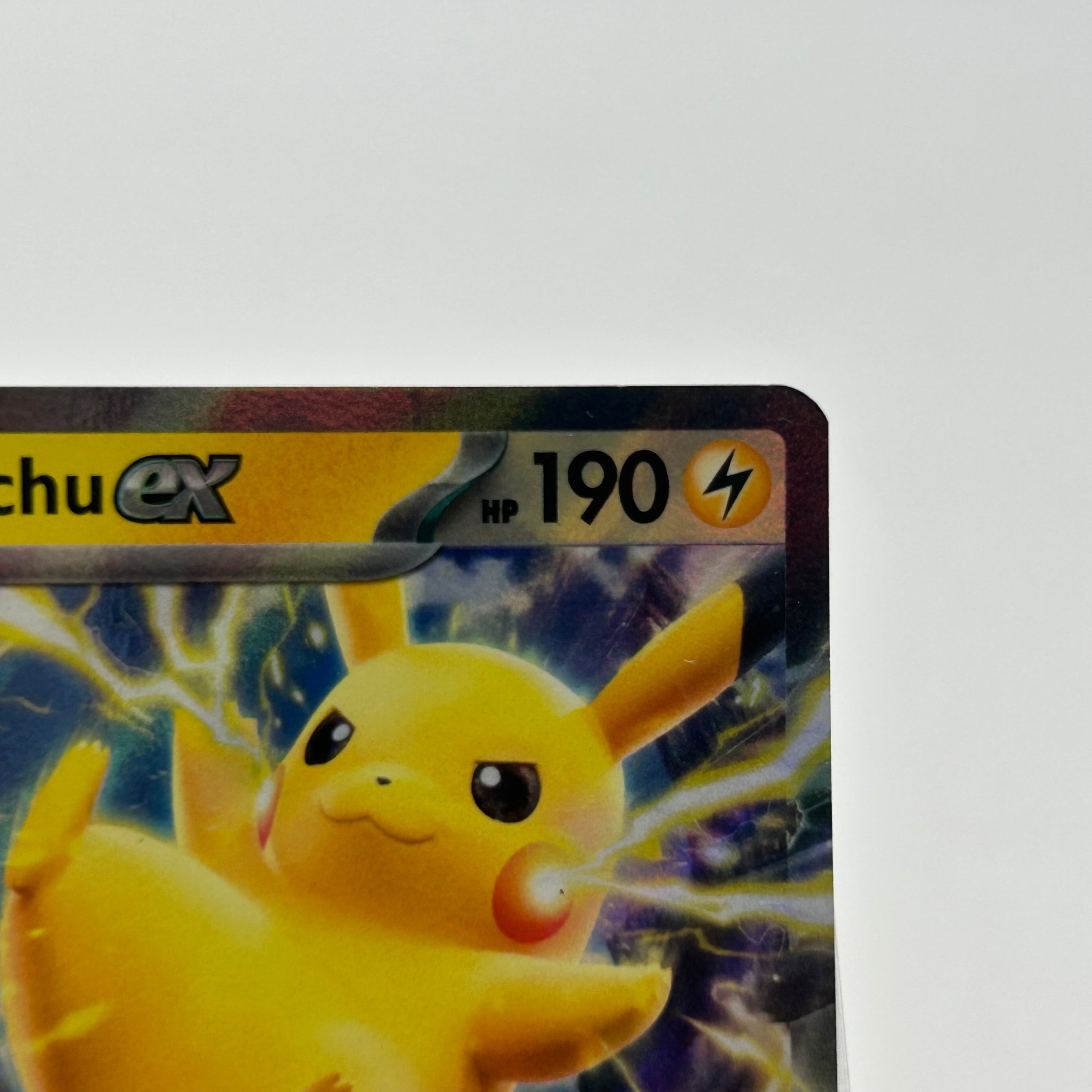 Pikachu Ex  #063/193 Black Used - A Raw Ungraded