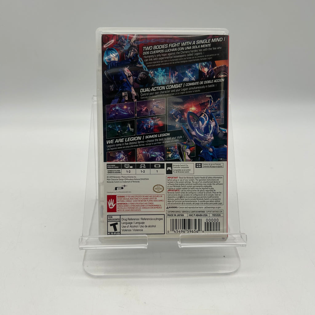 Astral Chain - Nintendo Switch With Case CIB Tested Working
