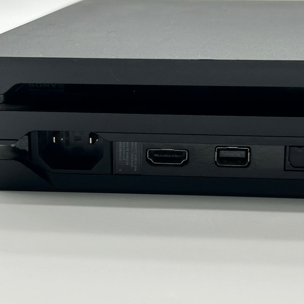 Sony PlayStation 4 PS4 Pro 1TB Black Console (CUH-7016B) - Tested & Working