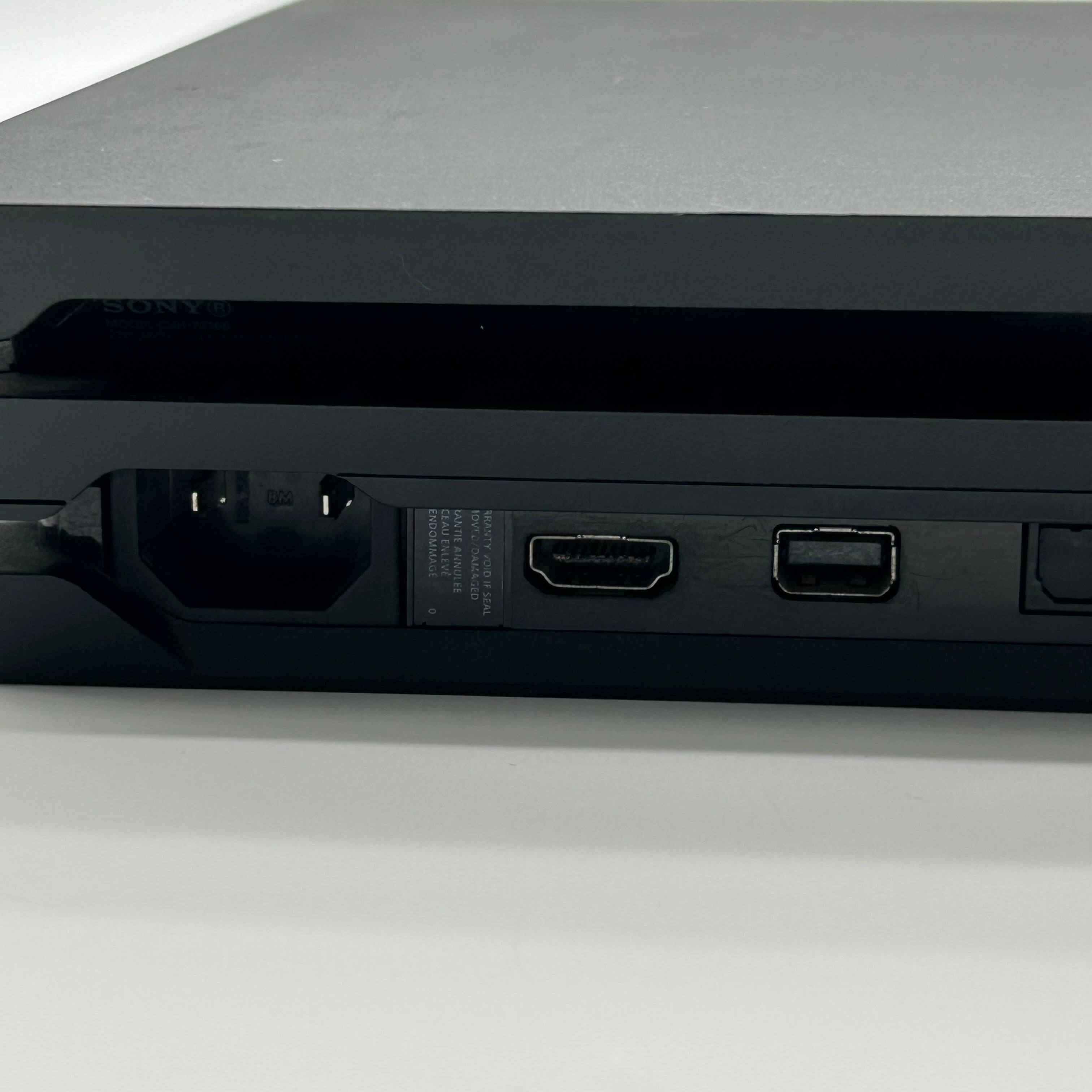 Sony PlayStation 4 PS4 Pro 1TB Black Console (CUH-7016B) - Tested & Working