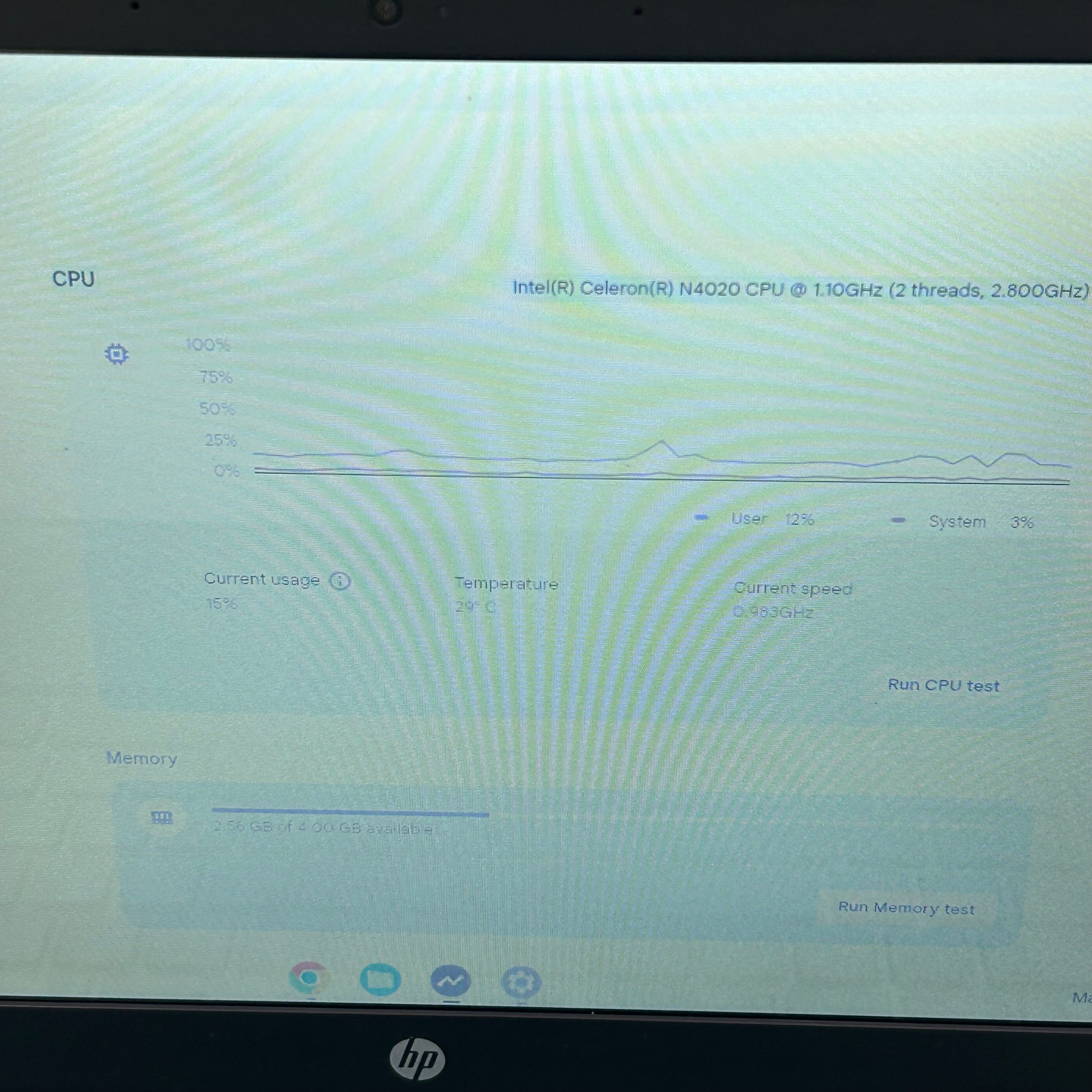 HP Chromebook x360 14a-ca0190wm Celeron N4020 1.1GHz 4GB RAM 64GB eMMC 14" Touch - Used