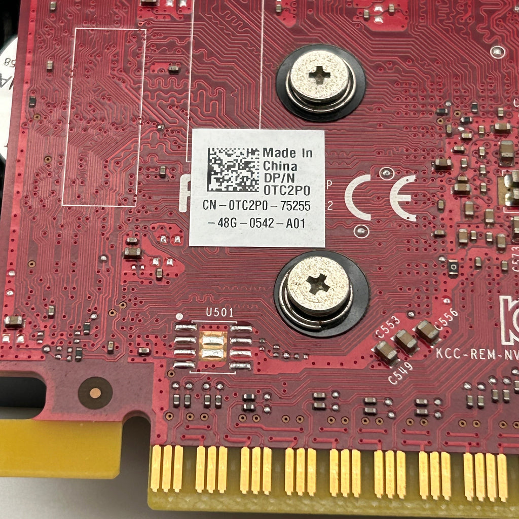Nvidia GeForce GTX 745 4GB DDR3 Graphics Card Red Used Condition