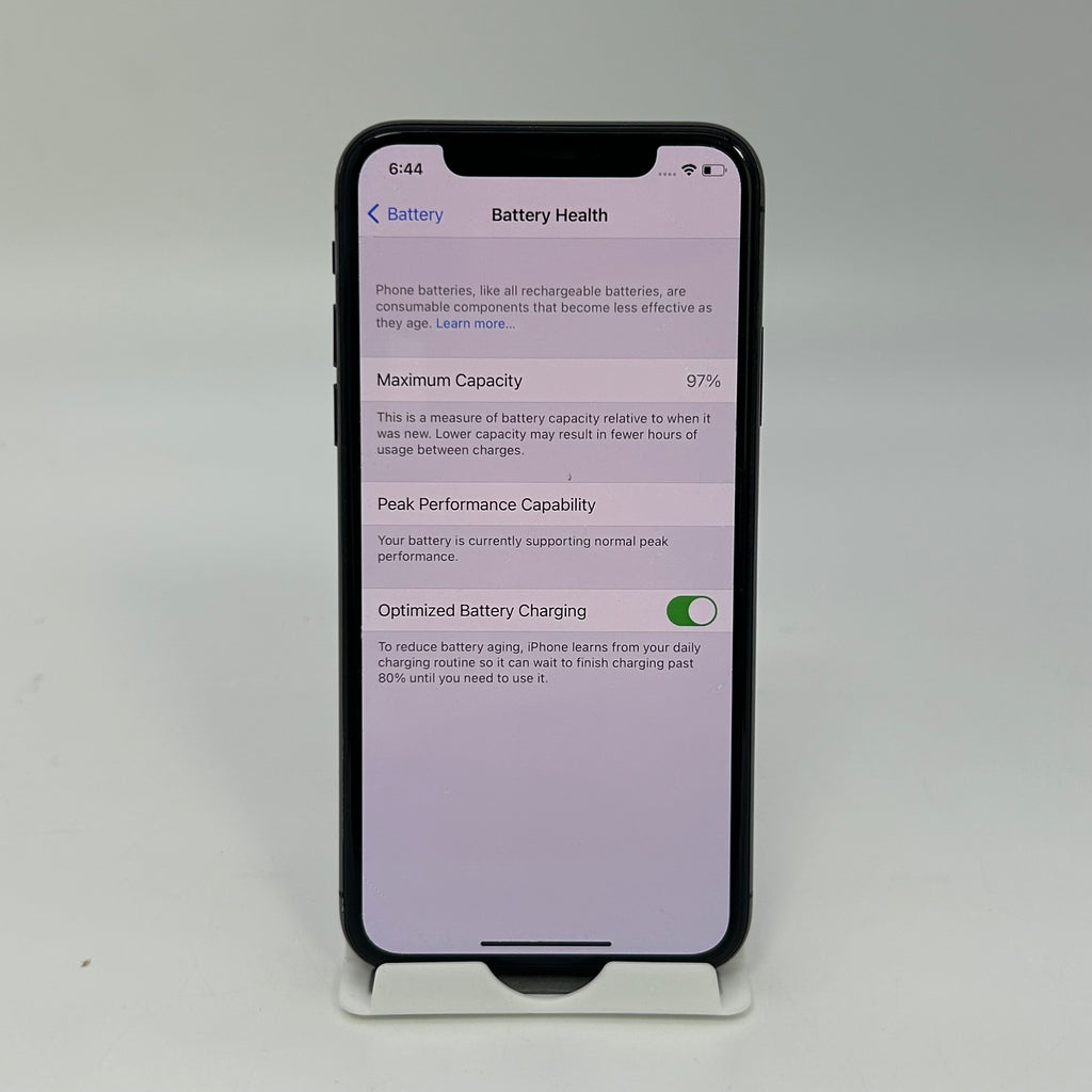 Apple iPhone X - 64GB - Space Gray (Unlocked) MQCK2LL/A CRACKED BACK