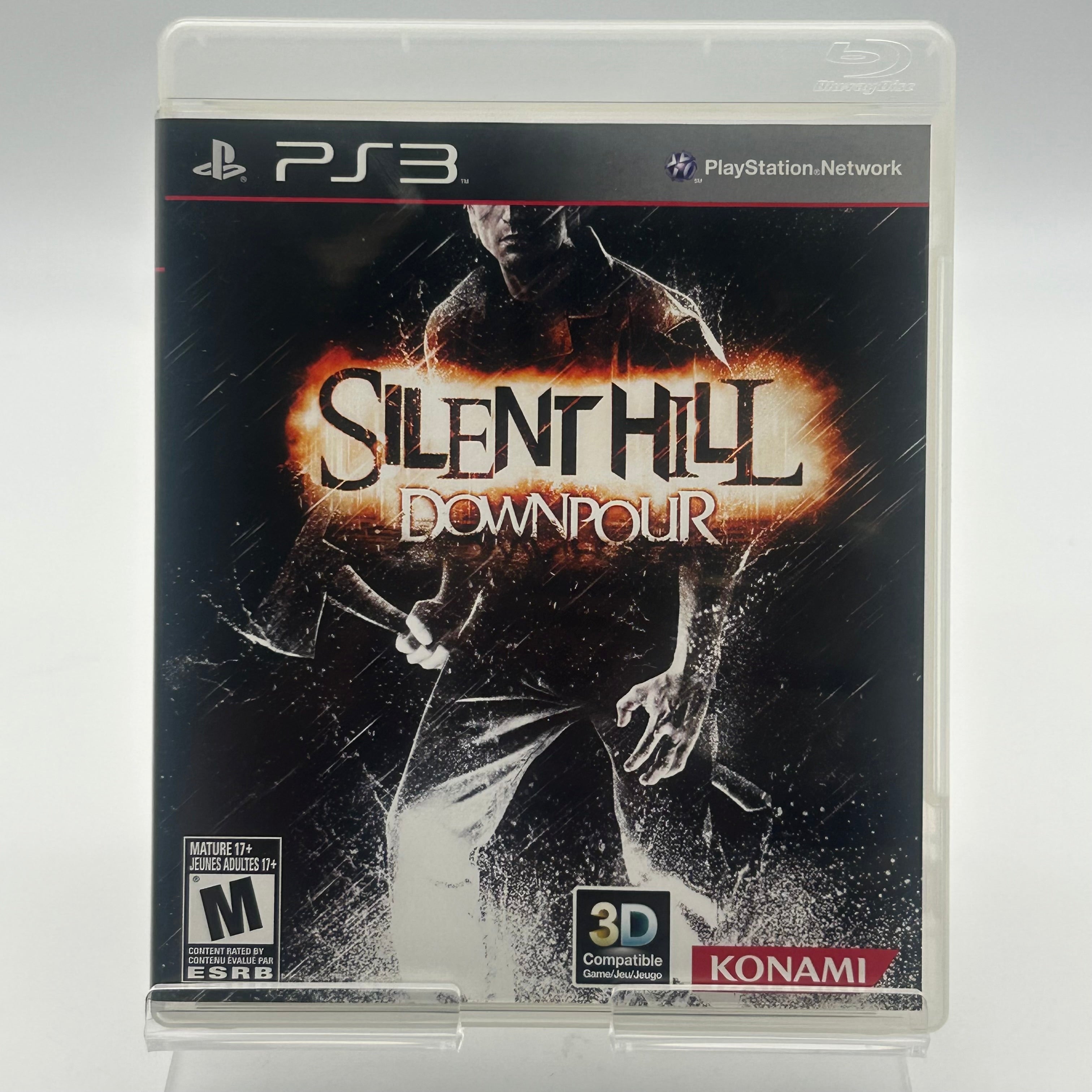 Silent Hill Downpour Sony PlayStation 3 w/ Case and Manual