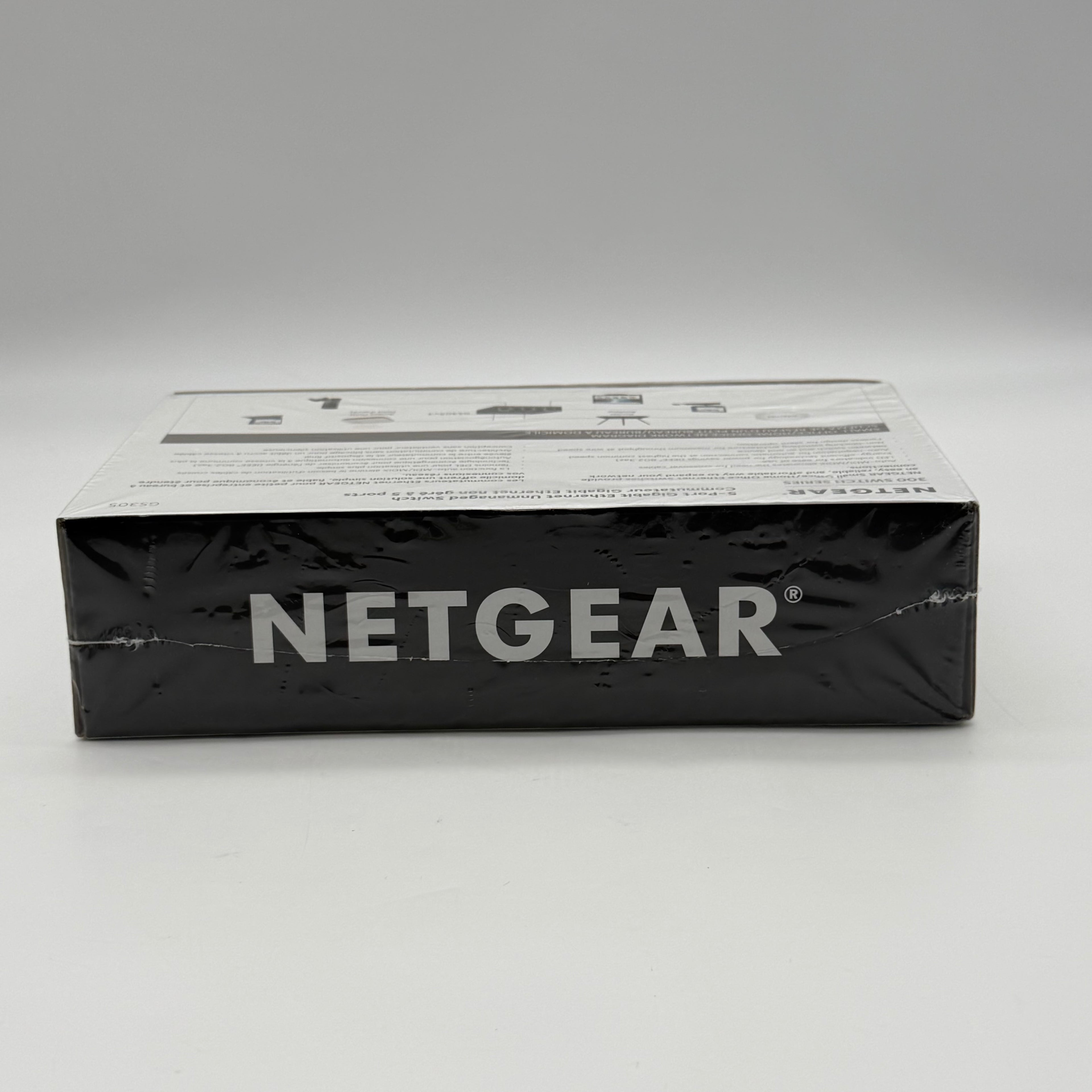 NETGEAR GS305 300 Series 5-Port Gigabit Unmanaged Ethernet Switch RJ-45 NIB