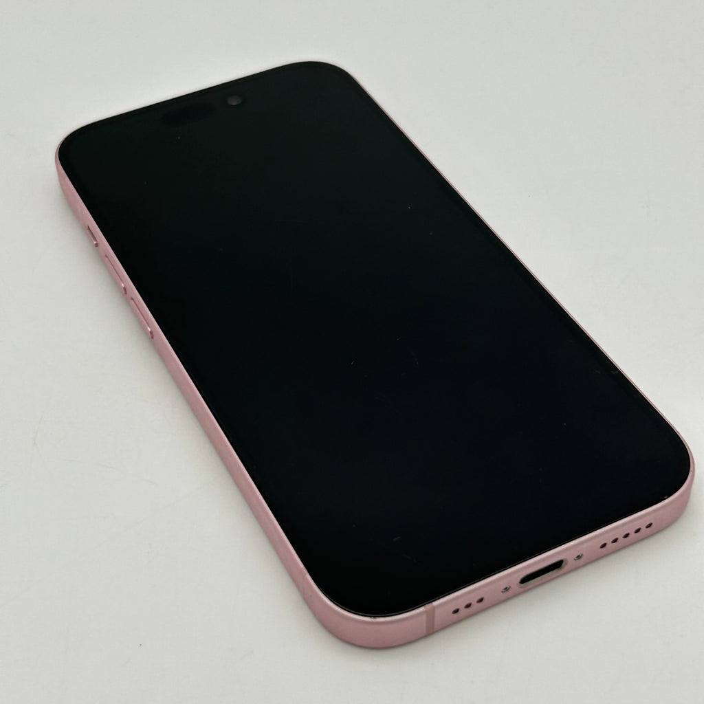 Apple iPhone 15 A2846 256GB Pink (Unlocked) 99% Bh - 203 cycle