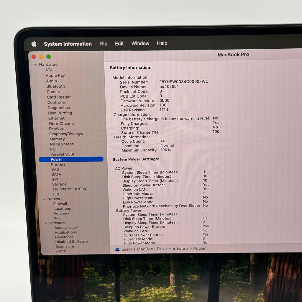 Apple MacBook Pro 16" M4 Pro A3403 2024 - Space Gray - 24GB RAM, 512GB SSD