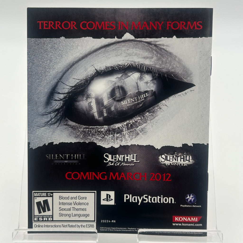 Silent Hill Downpour Sony PlayStation 3 w/ Case and Manual