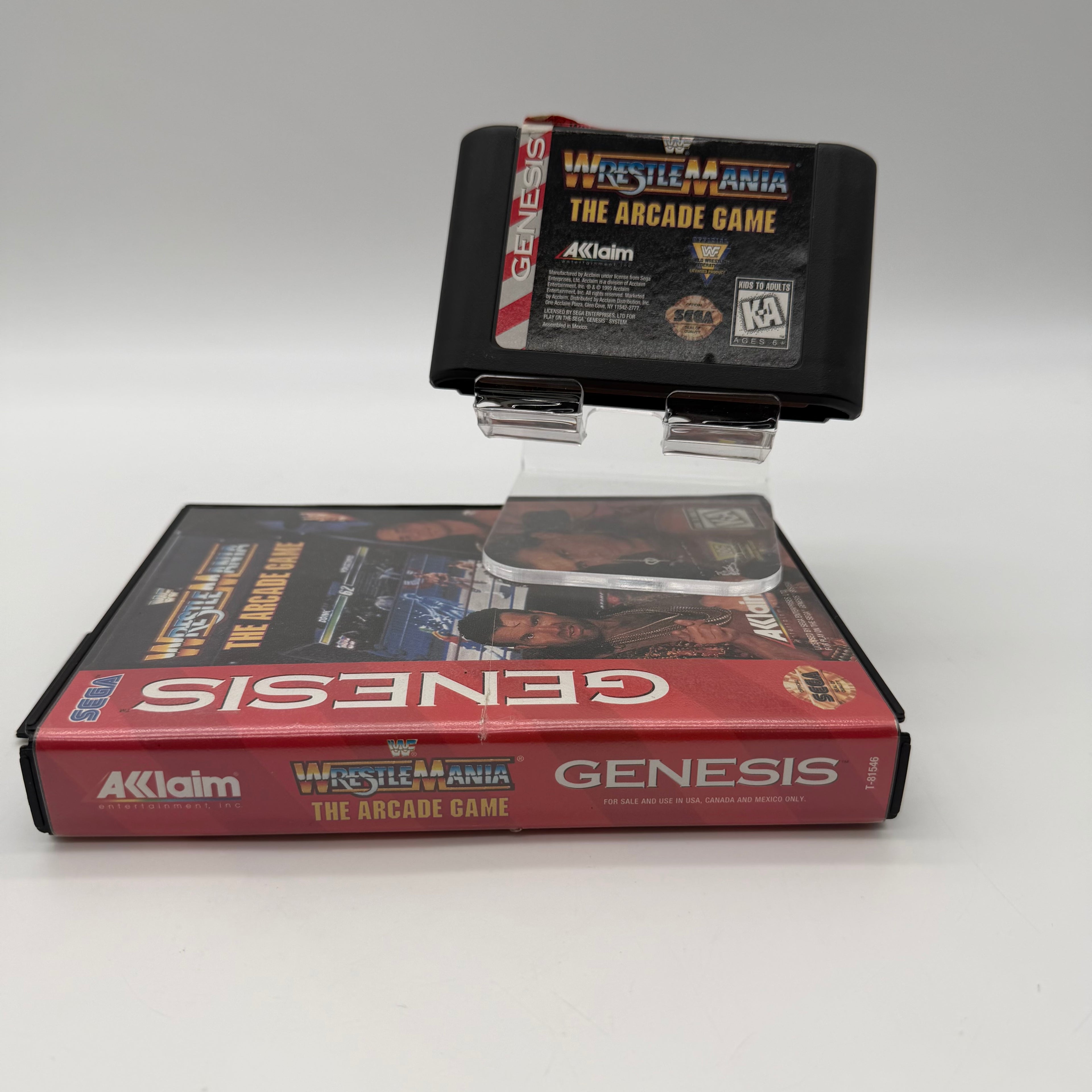 Sega Genesis - WWF Wrestlemania Arcade