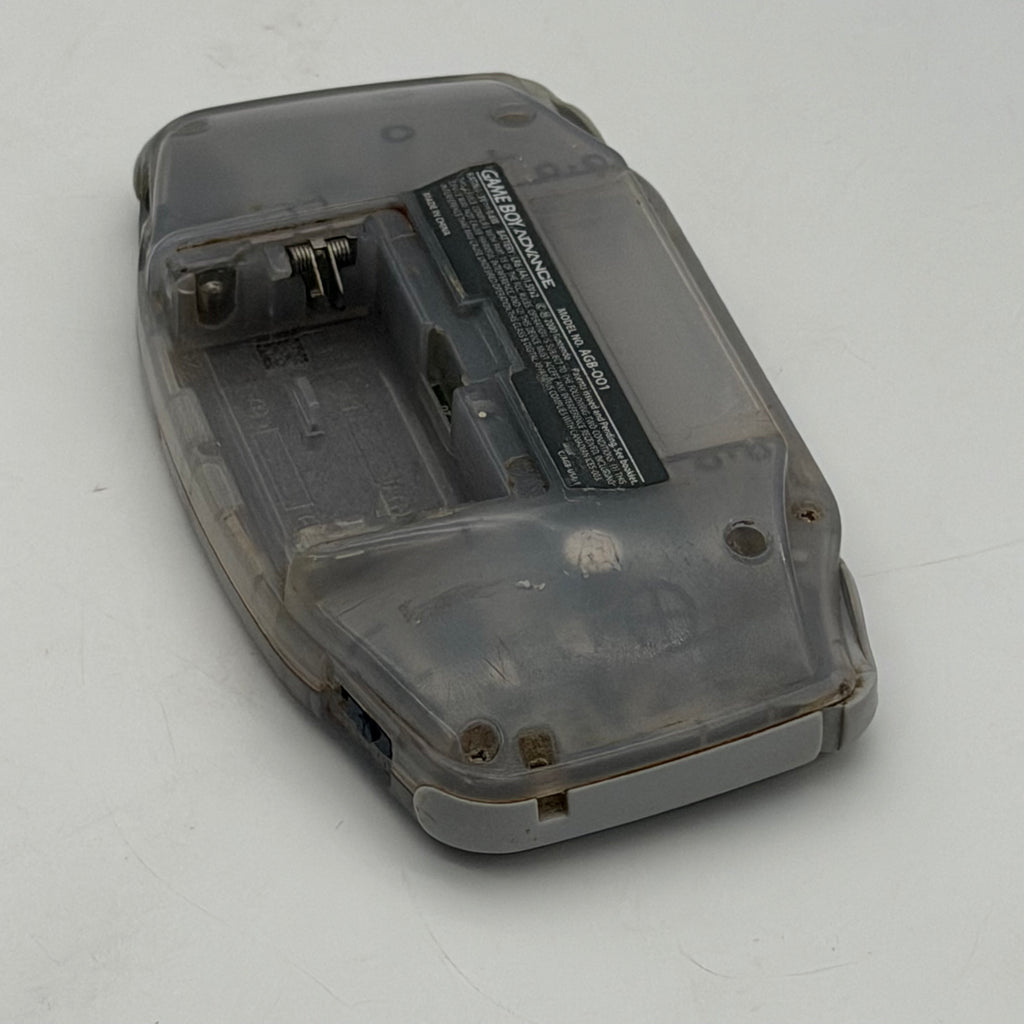 Nintendo Game Boy Advance AGB-001 Clear Console For Parts Repair - Final Sale