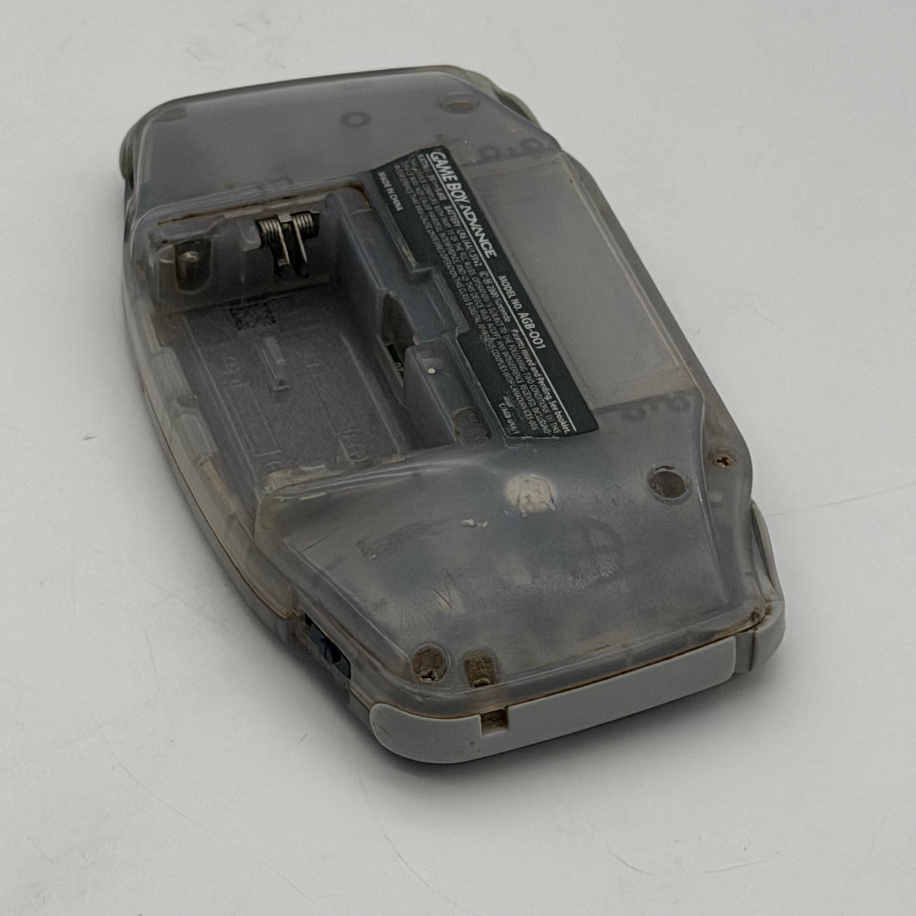 Nintendo Game Boy Advance AGB-001 Clear Console For Parts Repair - Final Sale