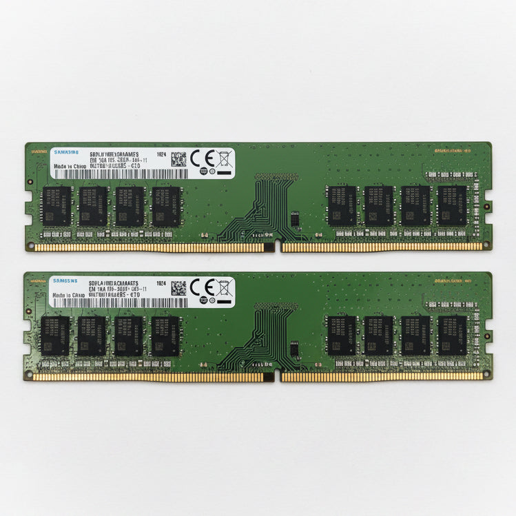 16GB (2x8GB) Samsung DDR4 RAM 2666MHz PC4-21300 Desktop Memory M378A1K43CB2-CTD UNTESTED