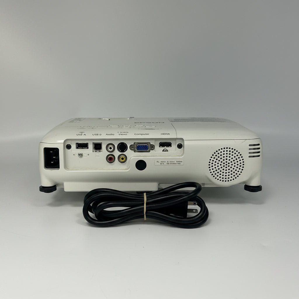 Epson H558A Projector White Used - Comes with Charger