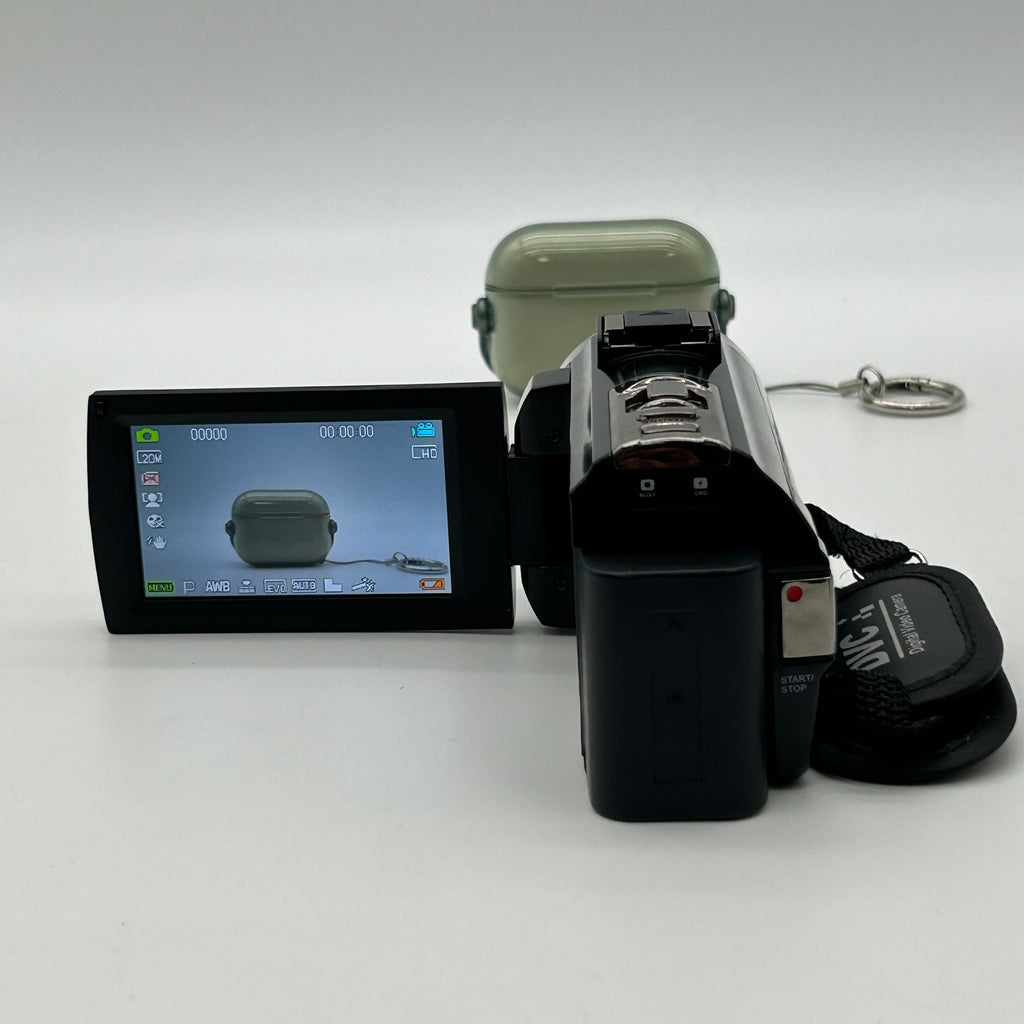 Full HD Digital Camcorder 24MP 1080p 16x Zoom HDV-201LM Bundle with 2 Batteries
