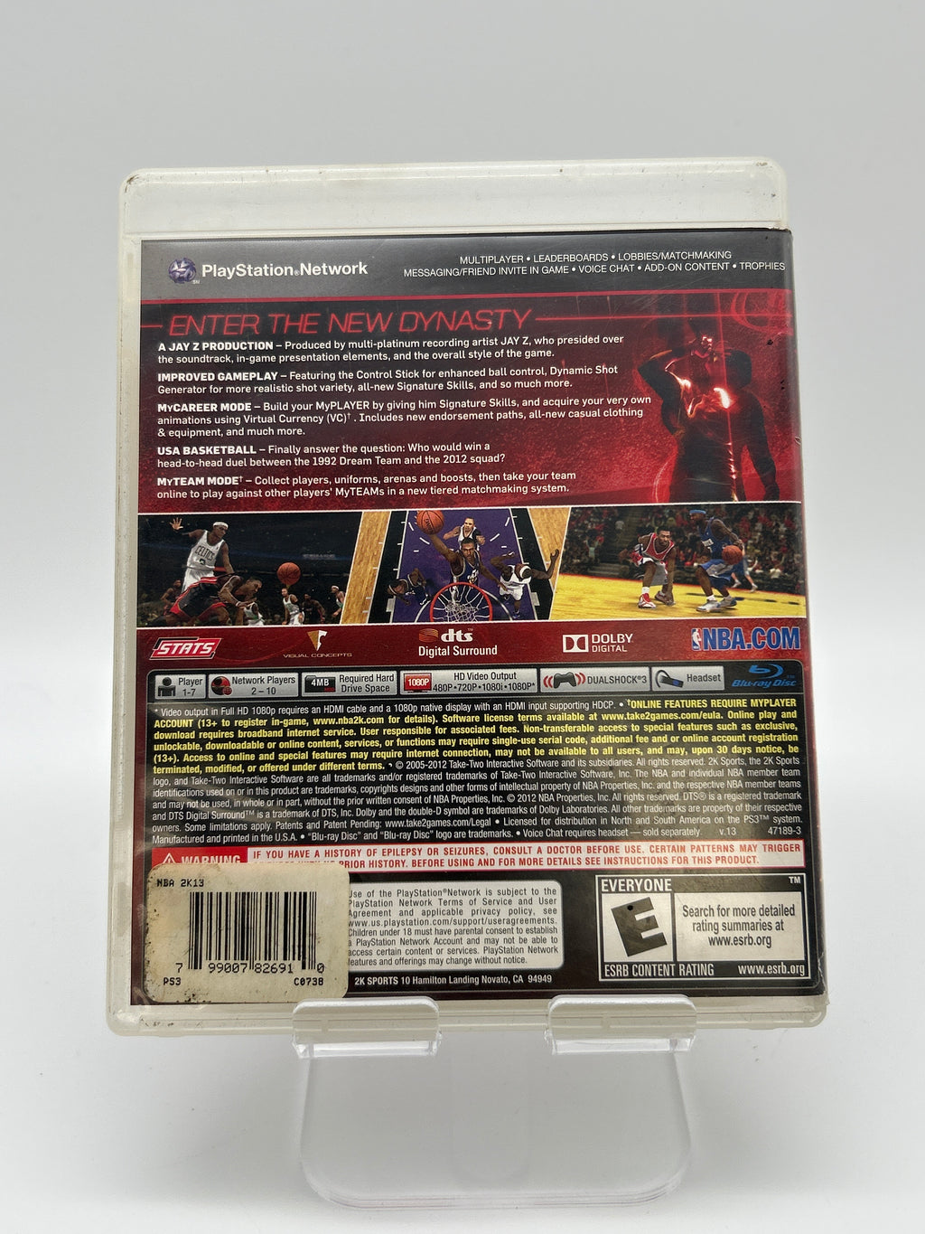 PlayStation 3 NBA 2K13 Multi-Colored Used Game with Case