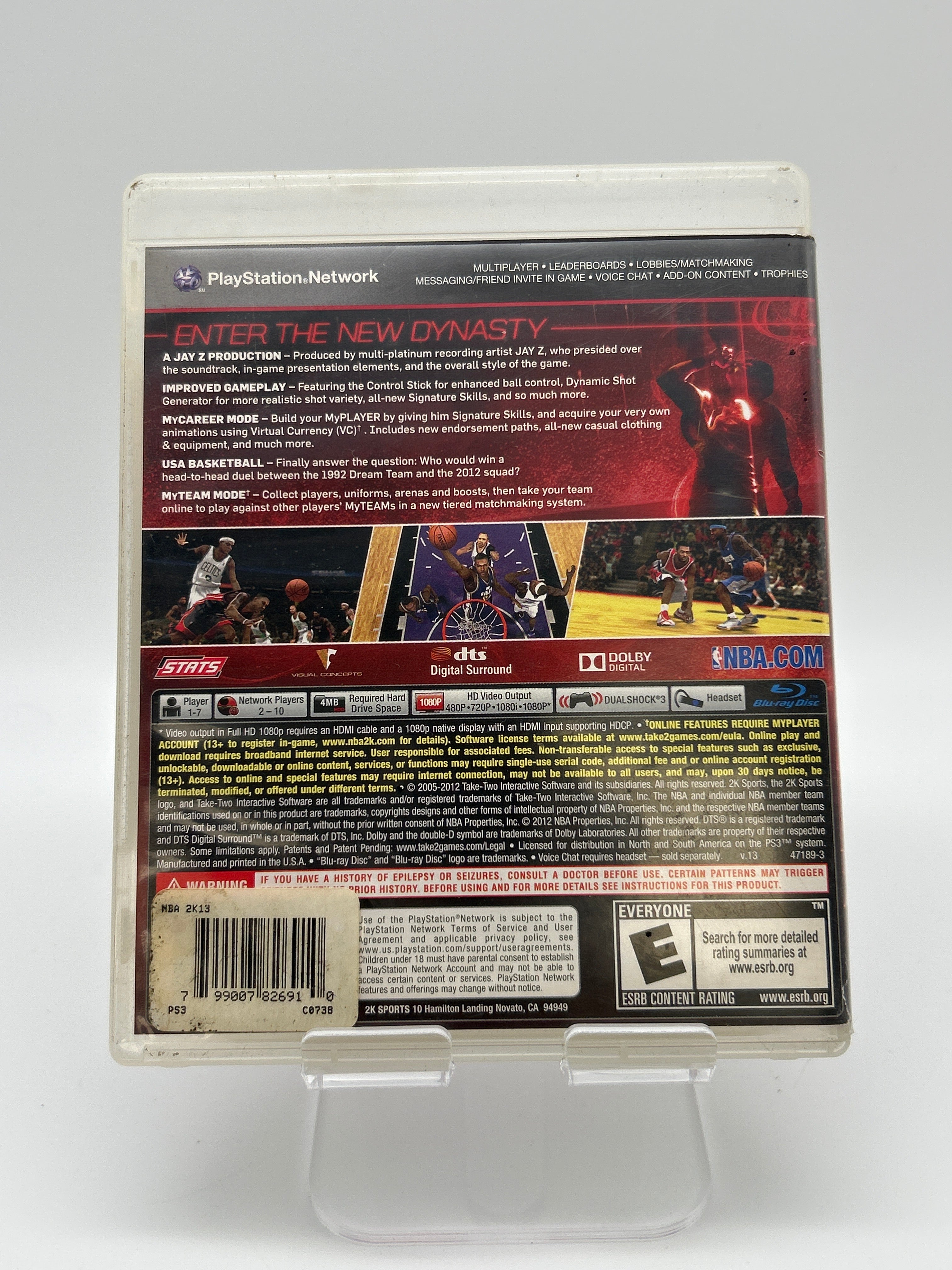 PlayStation 3 NBA 2K13 Multi-Colored Used Game with Case