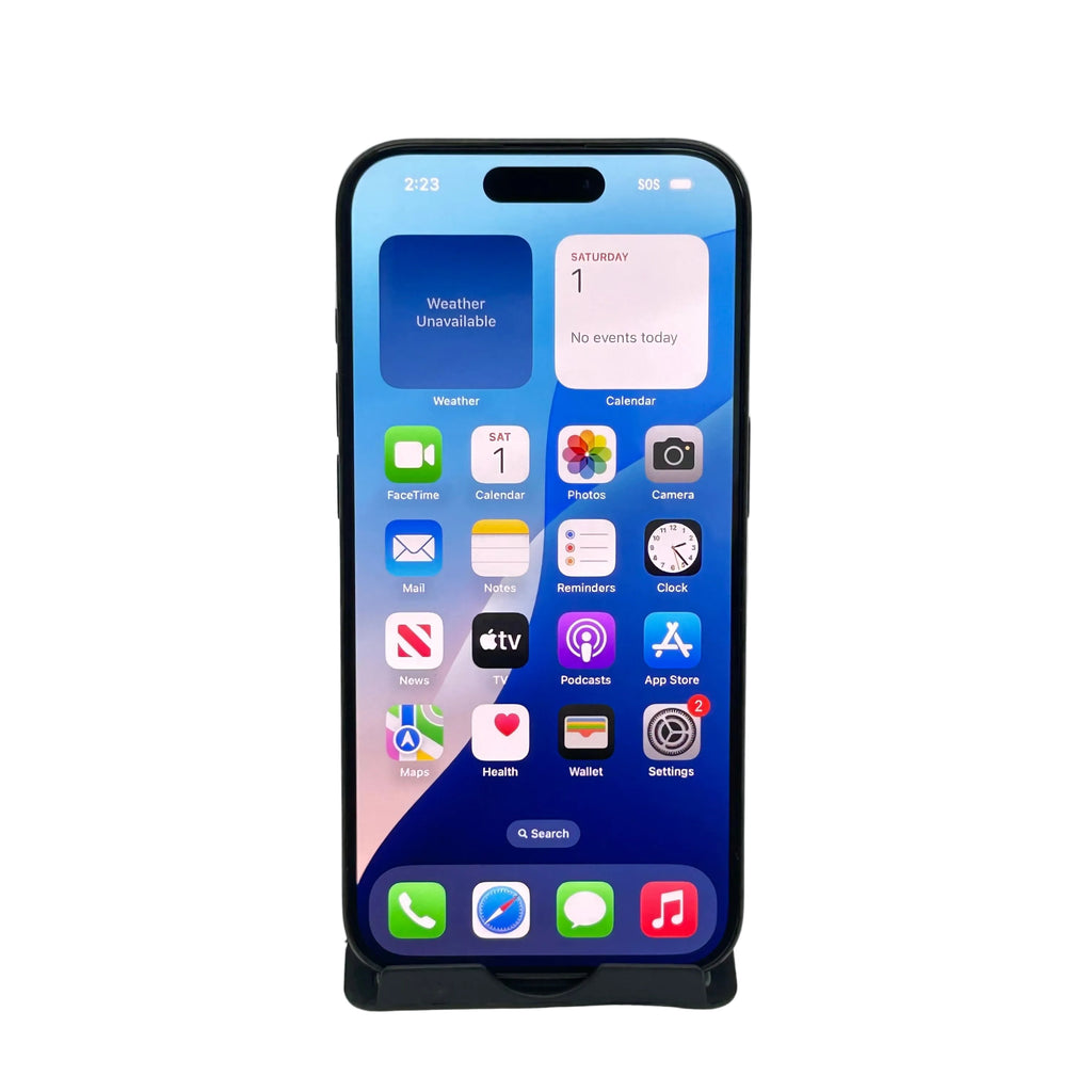 Apple iPhone 15 Pro - 128 GB - Black Titanium (T-Mobile) READ