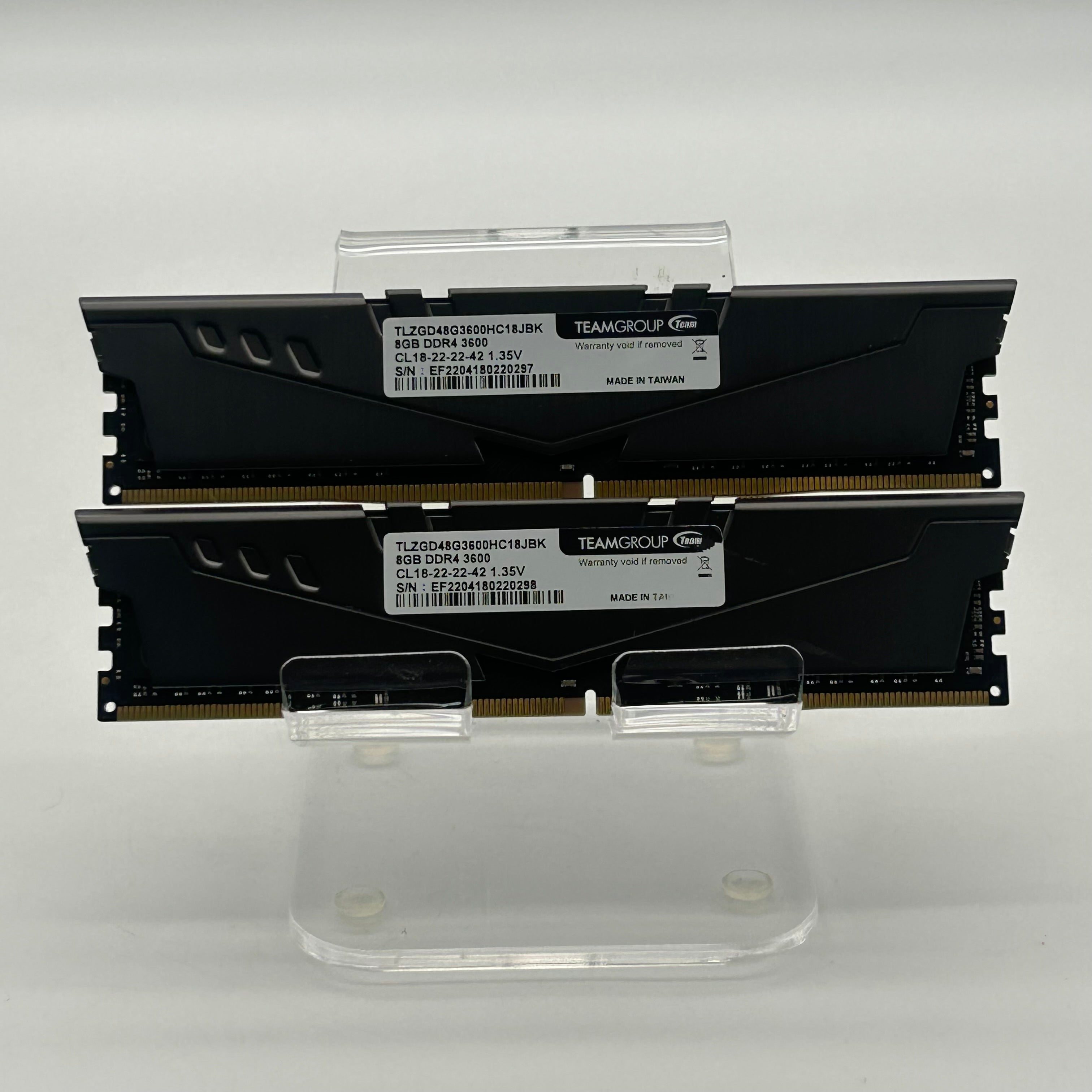 TeamGroup T-Force Vulcan 16GB (2x8GB) DDR4 3600MHz RAM