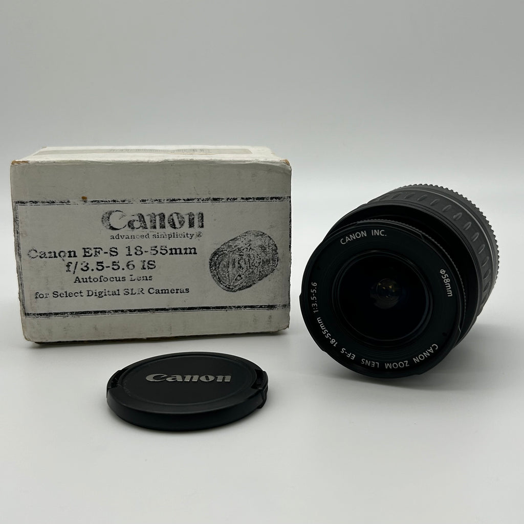 Canon EF-S 18-55mm f/3.5-5.6 IS II Zoom Lens EF-S Mount AF/MF 58mm