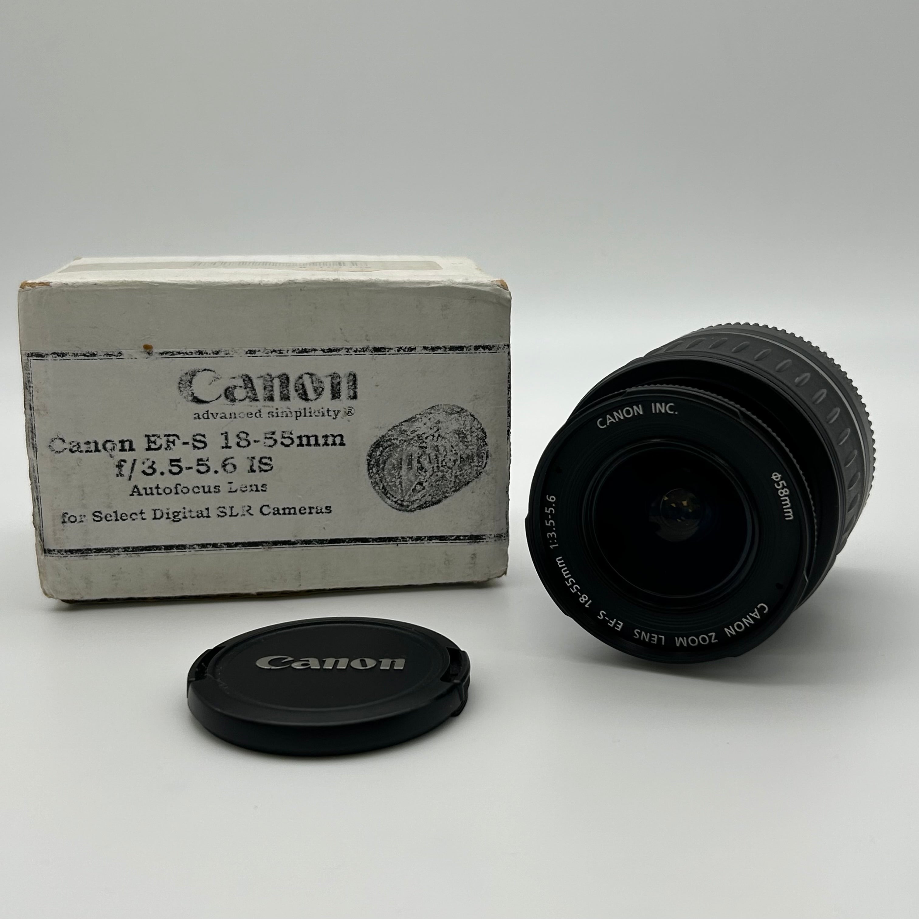 Canon EF-S 18-55mm f/3.5-5.6 IS II Zoom Lens EF-S Mount AF/MF 58mm