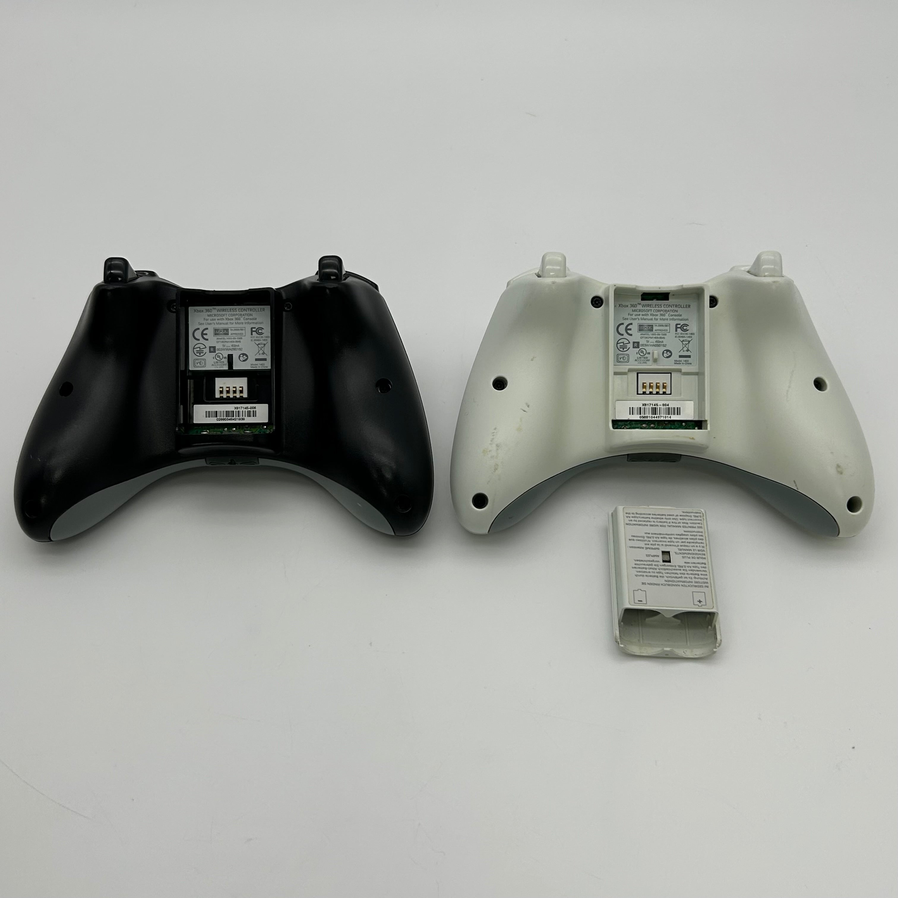 Microsoft XBox 360 S Slim 120GB 60S Bundle - Controllers - Cables - 6 Games - Black - Tested & Works - Used