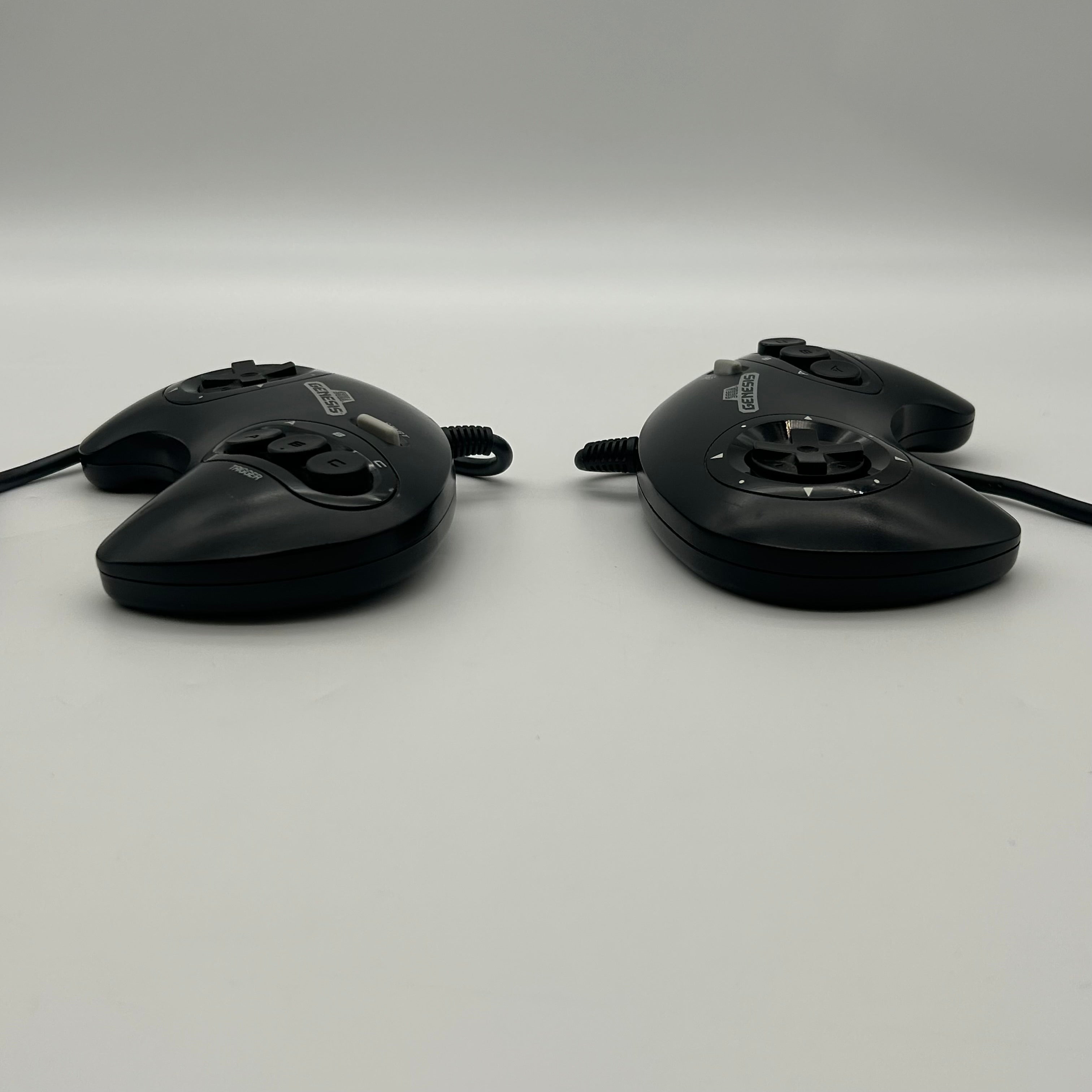 Lot Of 2 OEM Sega Genesis 3 Button Controller Model 1650