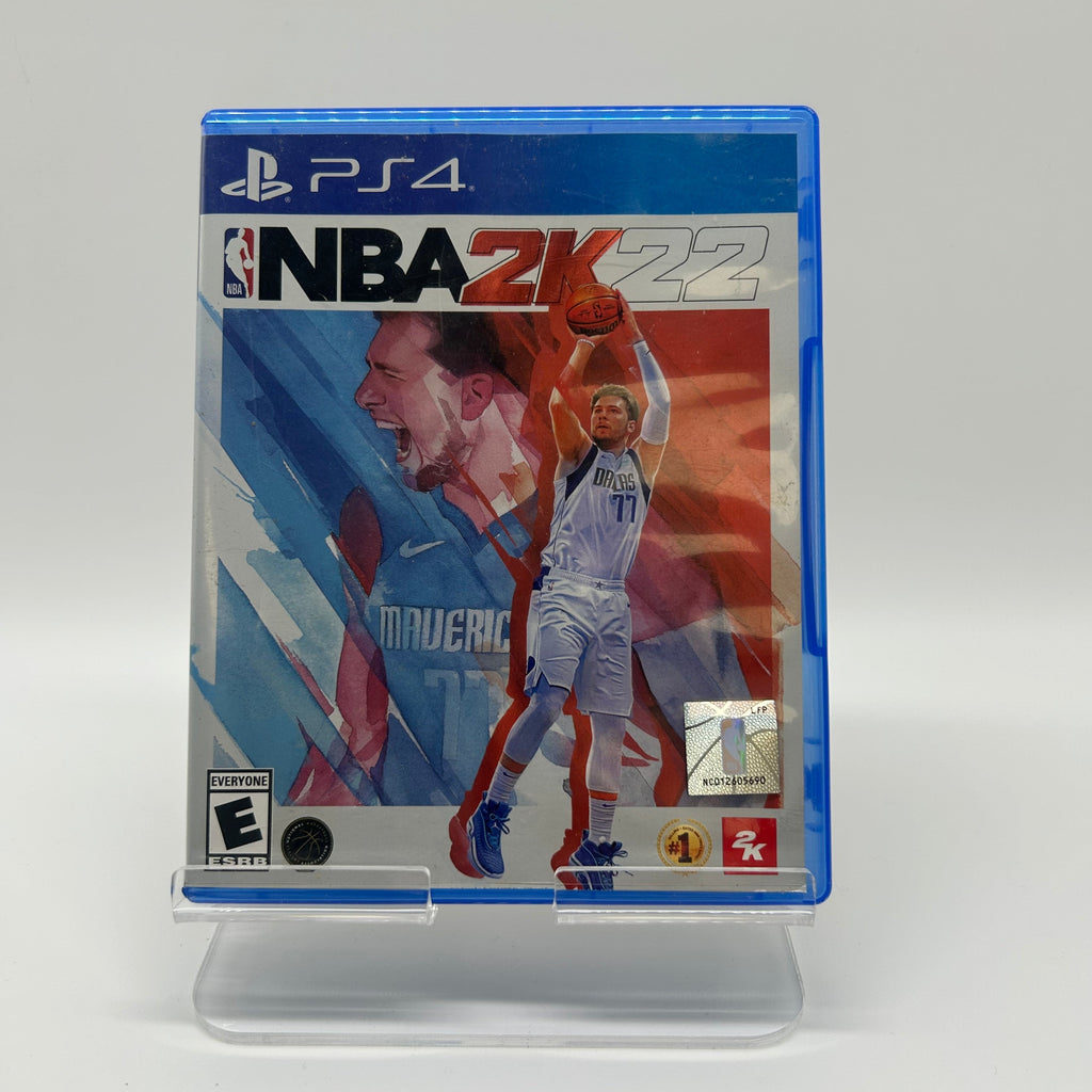 Sony NBA2K22 Video Game Blue Used with Case Inserts Manual - USED
