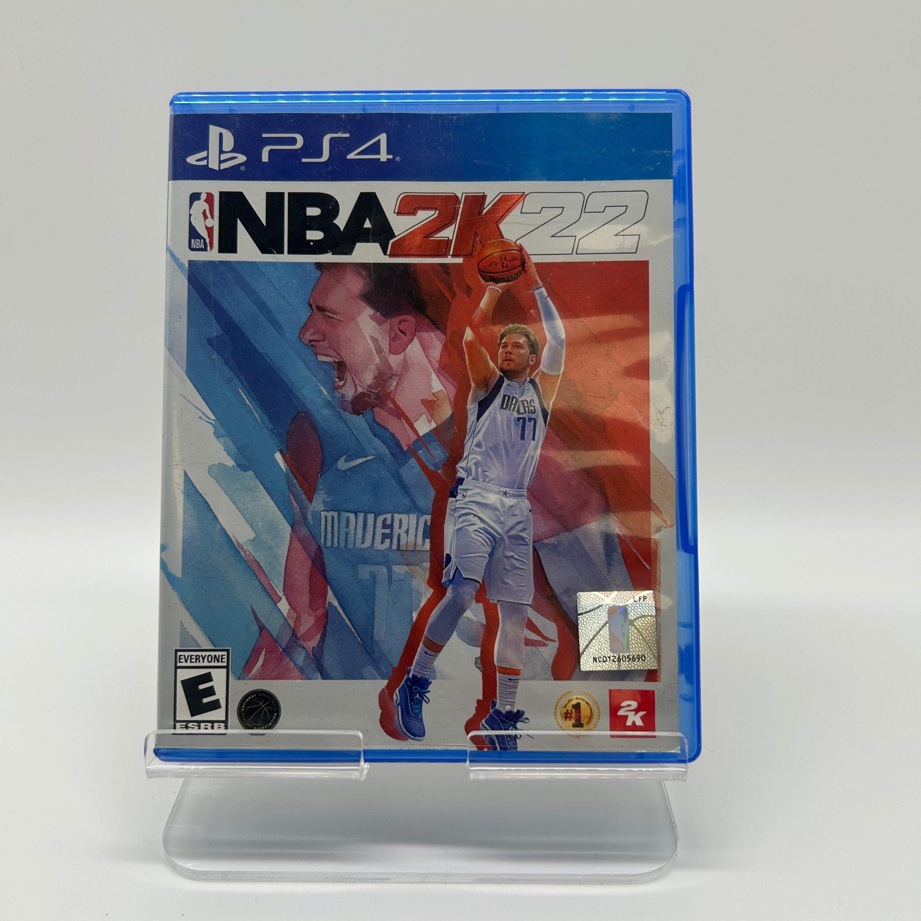 Sony NBA2K22 Video Game Blue Used with Case Inserts Manual - USED