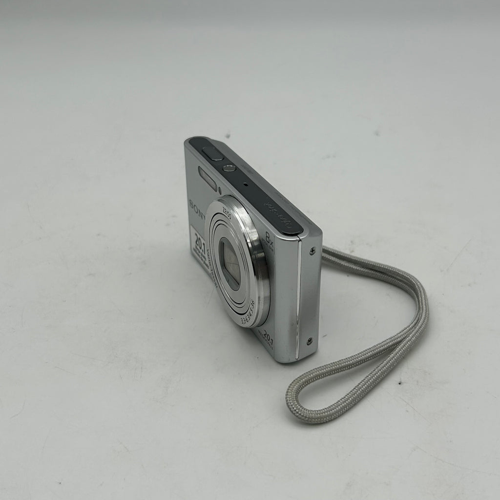 Silver Sony Cyber-Shot DSC-W830 20.1MP 8x Optical Zoom Digital Camera