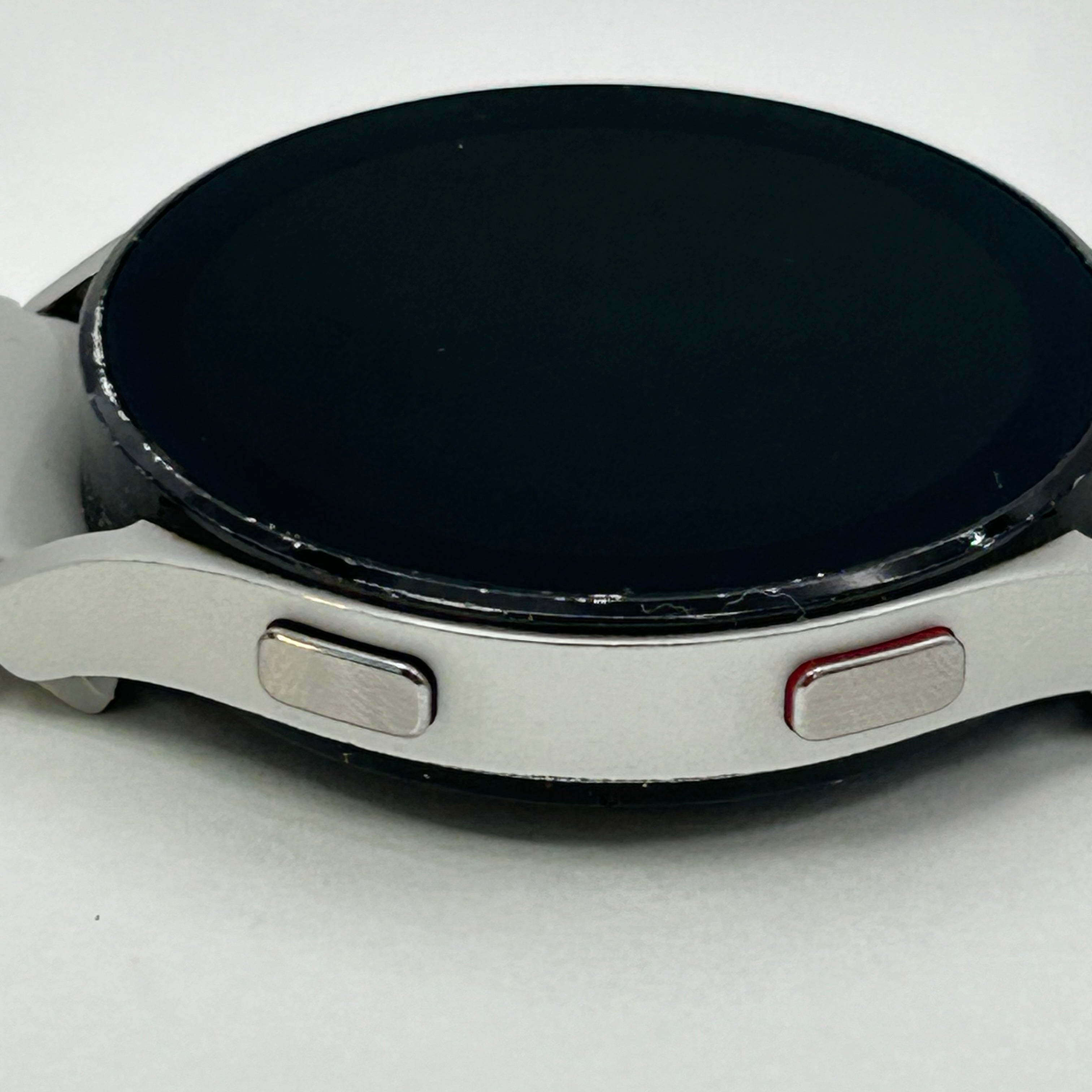 Samsung Galaxy Watch4 44mm Silver Gray SM-R870 Wi-Fi GPS Smart Watch + Cable