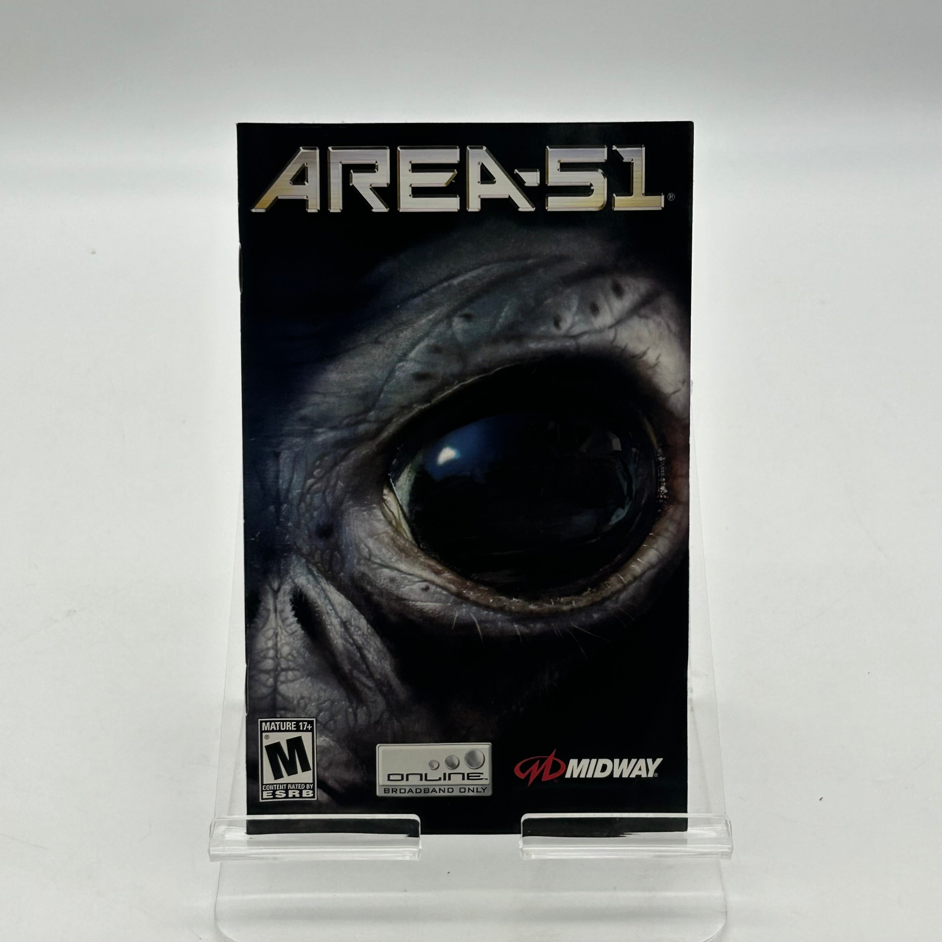 Area-51 PlayStation 2 PS2 - Tested