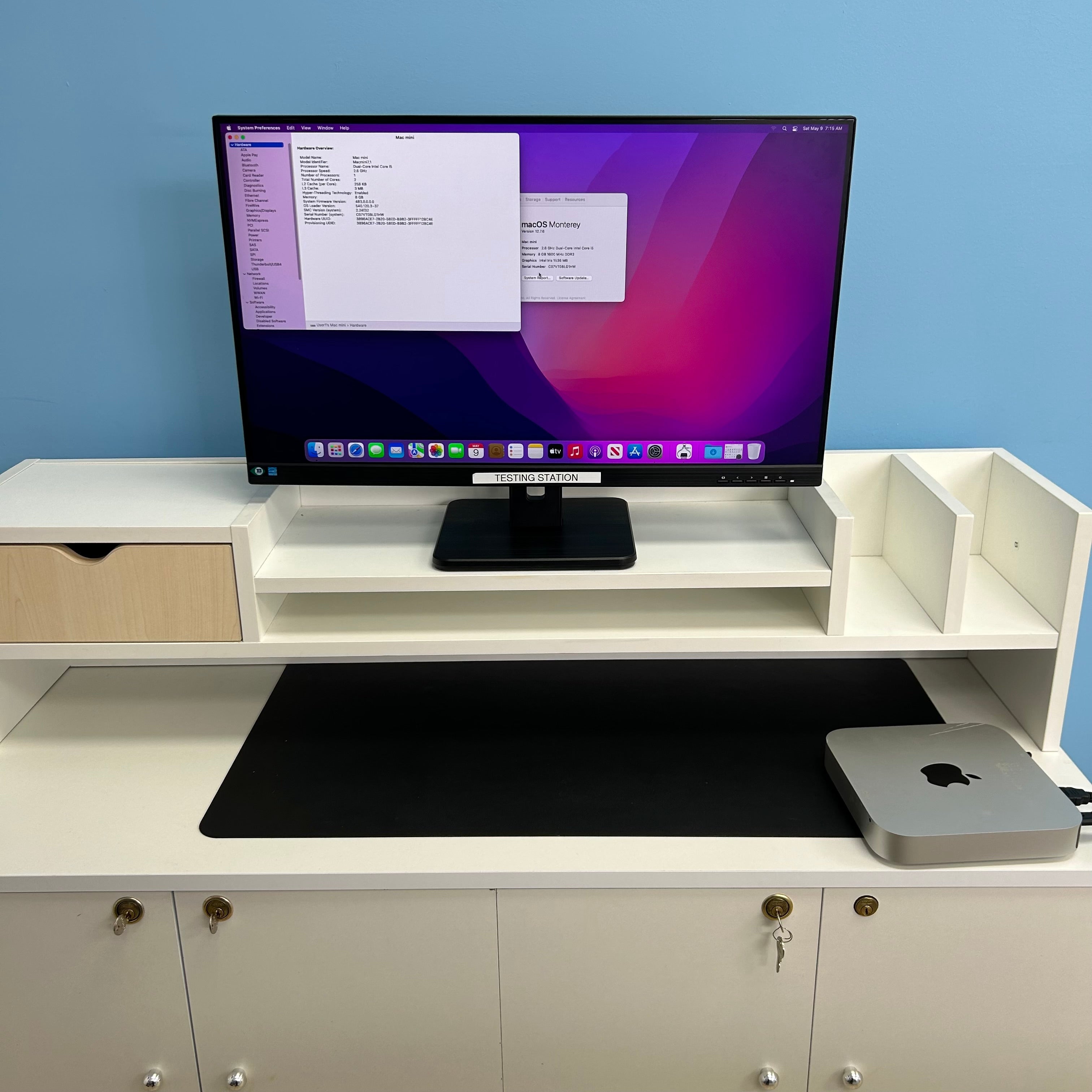 Apple Mac Mini Late 2014 A1347 2.6GHz Intel i5 8GB RAM 1TB HDD Monterey Mac OS