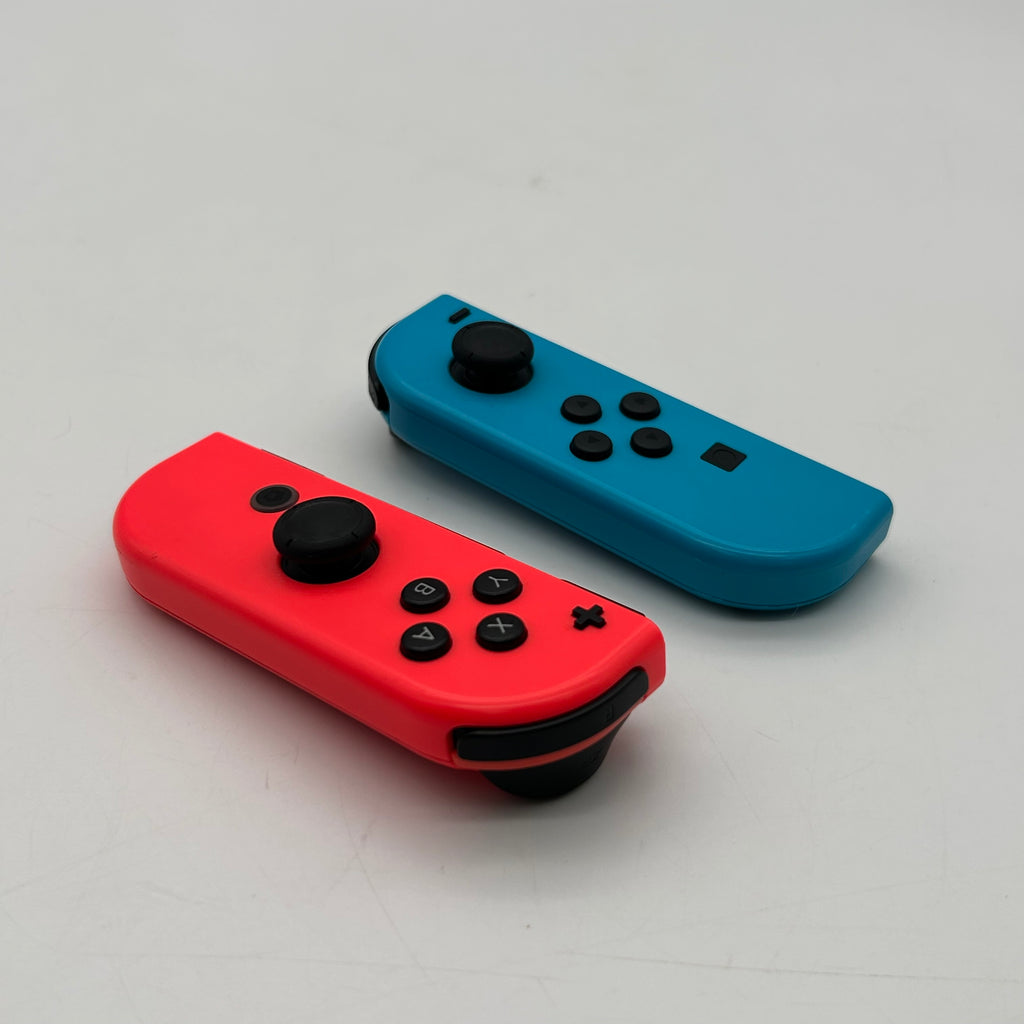 Nintendo Switch HAC-001(-01) - Neon Red/Neon Blue 32GB Handheld Black Console Set