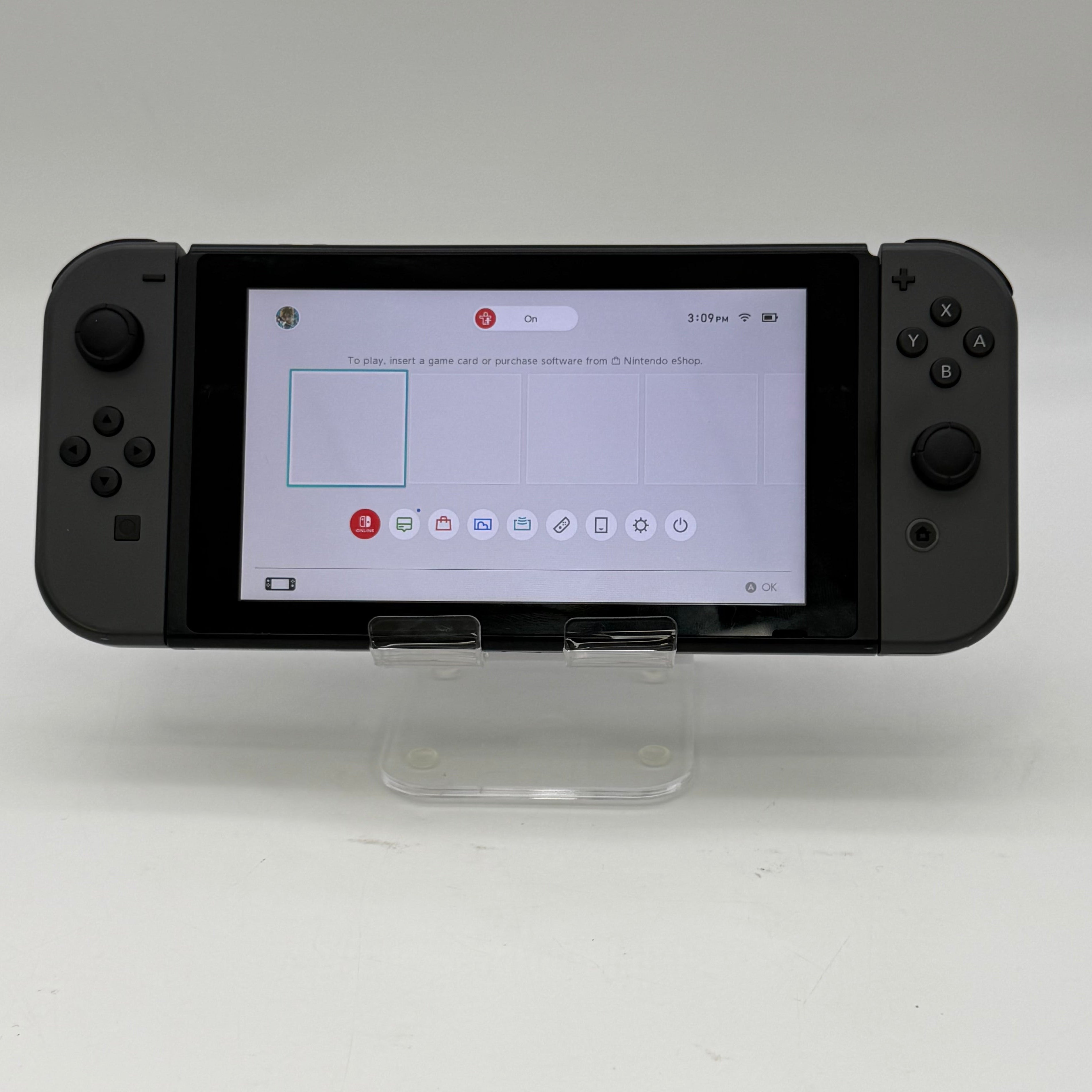 Nintendo Switch HAC-001 32GB Console with Gray Joy‑Cons Bundle - Tested