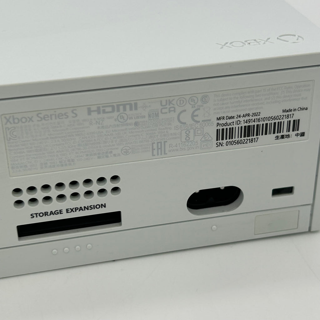 Microsoft Xbox Series S 1883 512GB Console White + Controller White With Box