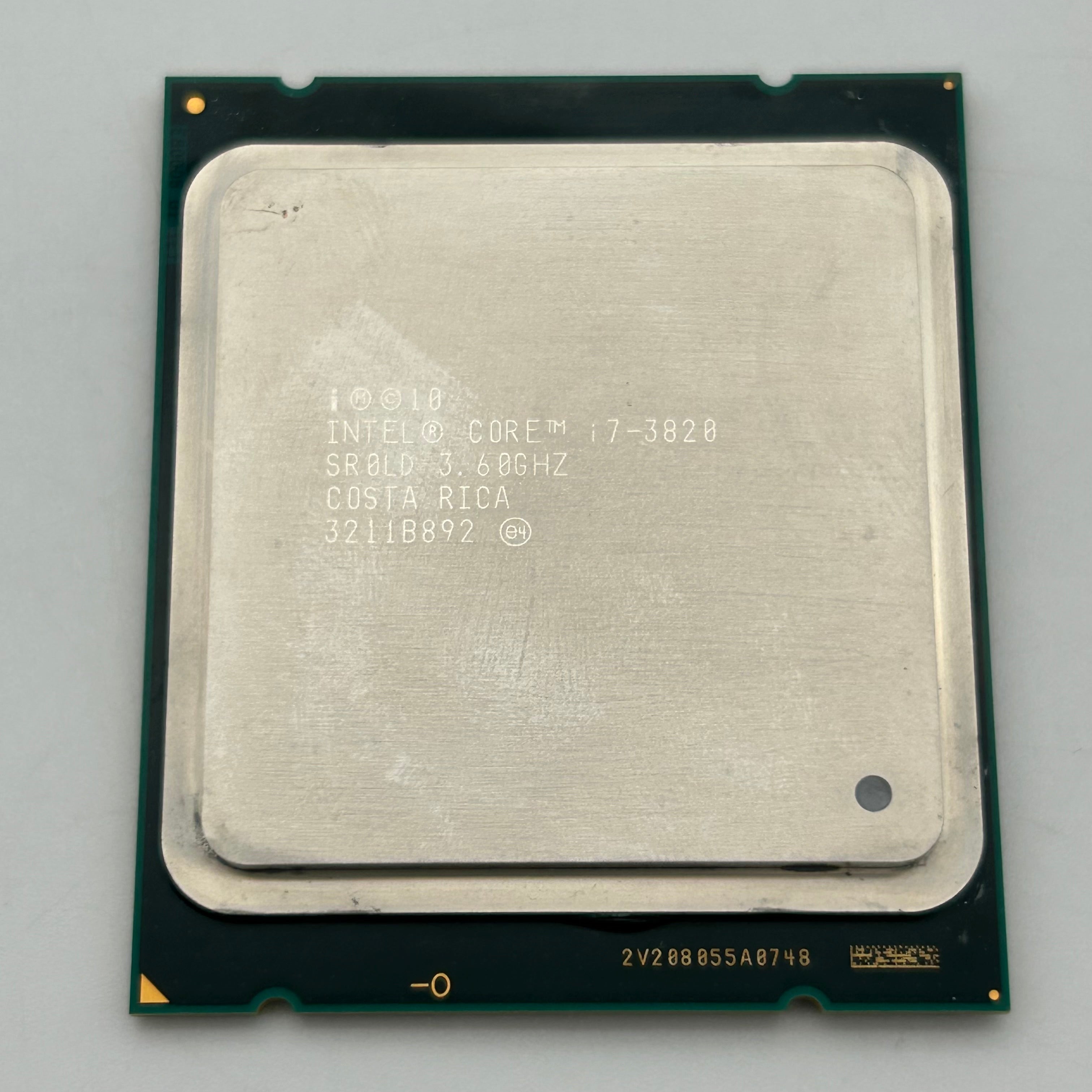 Intel Core i7-3820 3.60GHz 4-Core 3rd Gen LGA-2011 CPU SR0LD - *UNTESTED*
