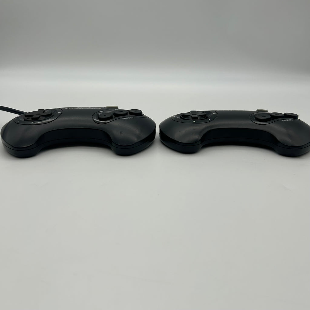 Lot Of 2 OEM Sega Genesis 3 Button Controller Model 1650