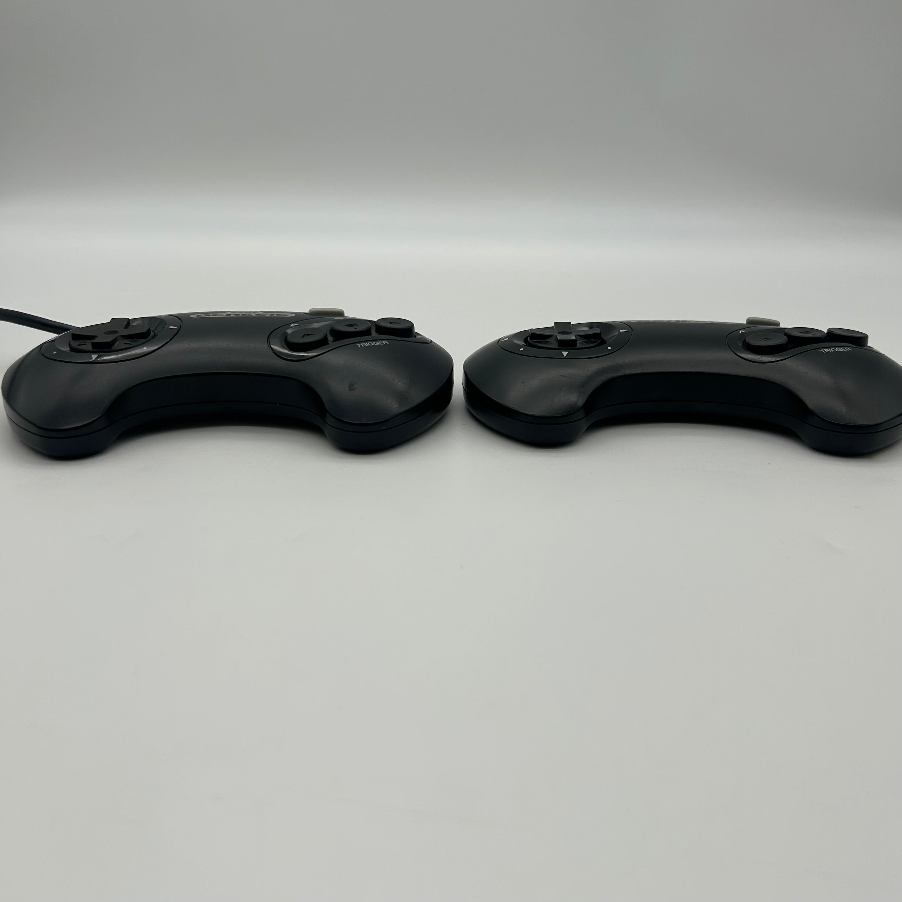 Lot Of 2 OEM Sega Genesis 3 Button Controller Model 1650