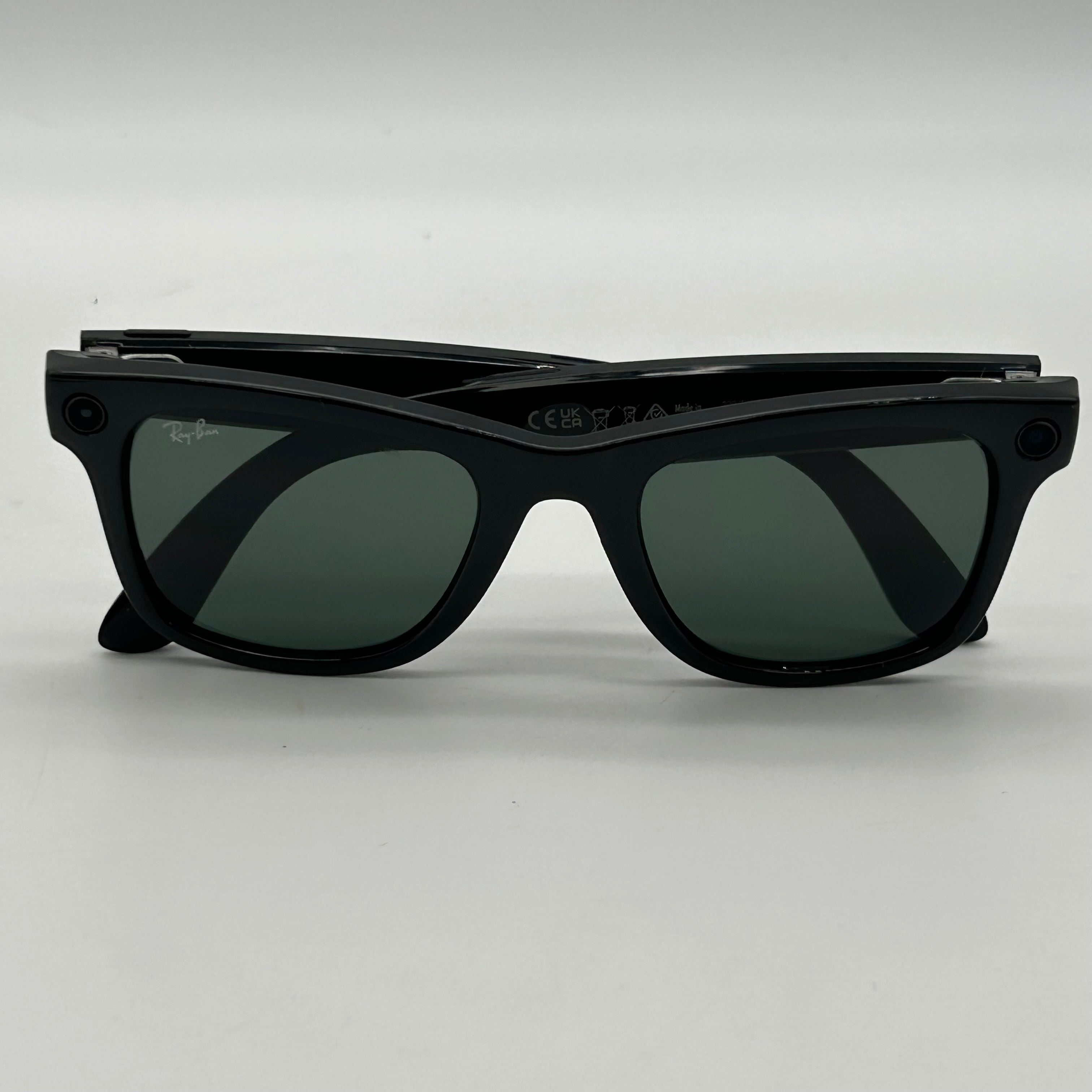 Ray-Ban Meta Wayfarer Smart Glasses Black RW4008 601/71 53mm w/ Case