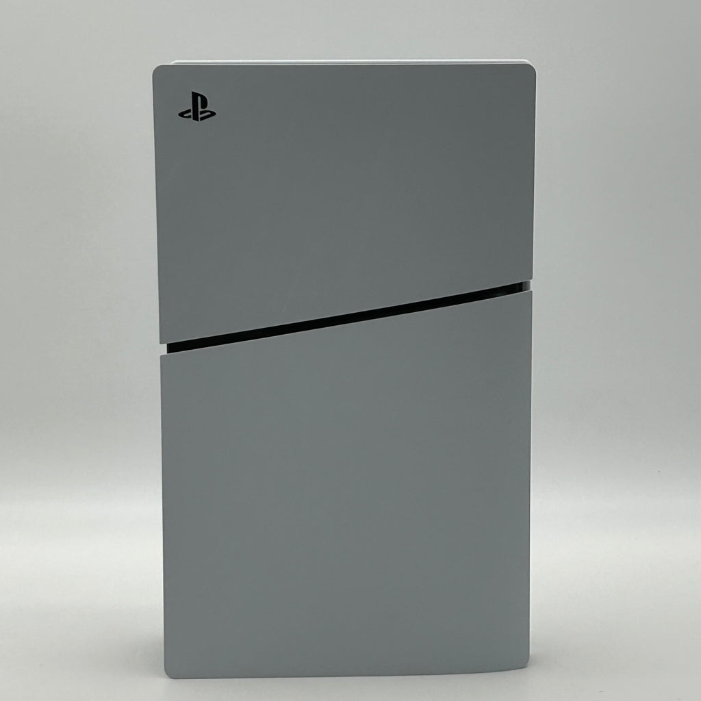 Sony PS5 Slim Disc Console 1TB White (Model CFI-2015) w/ Charging Dock & Box