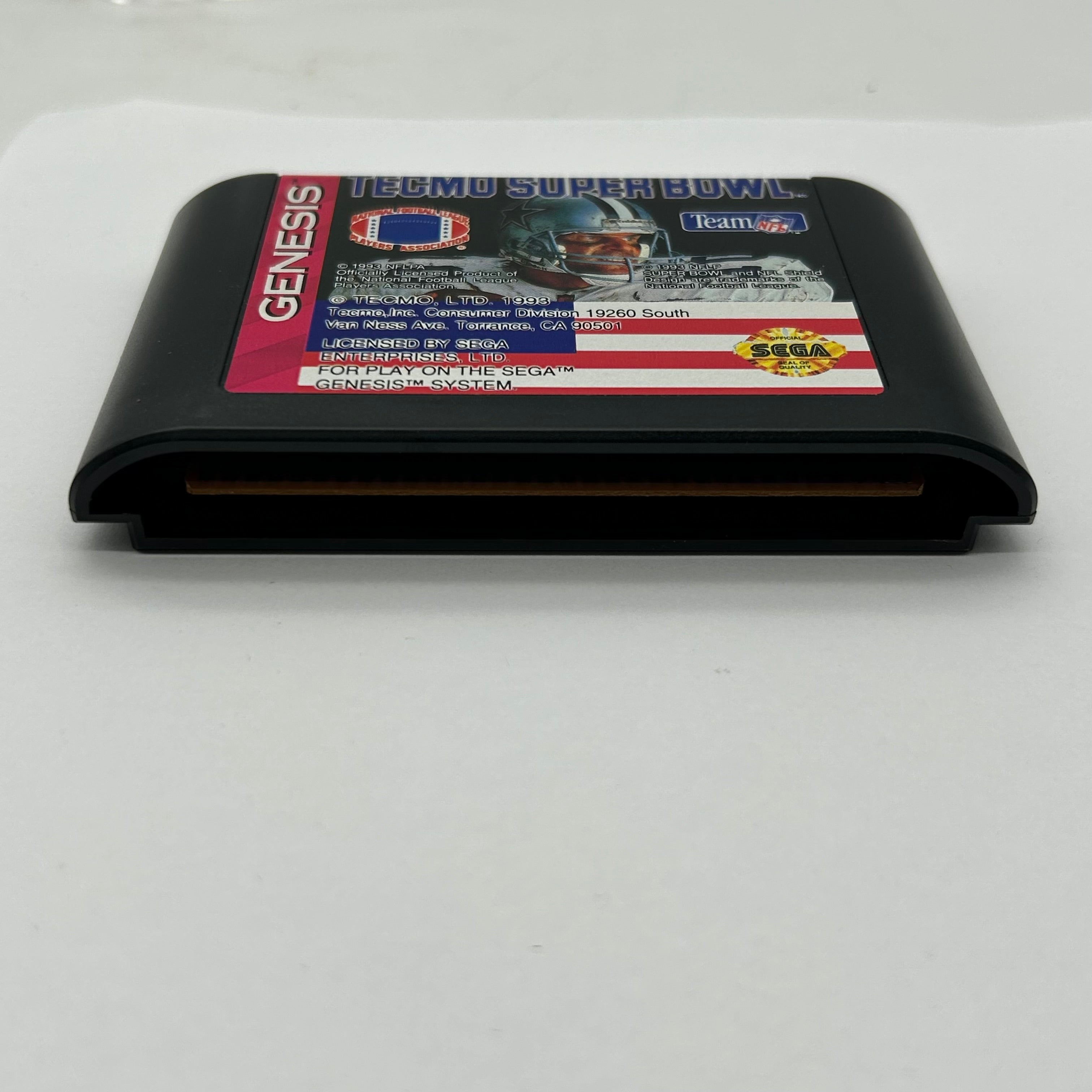 Tecmo Super Bowl (Sega Genesis, 1993) - Tested