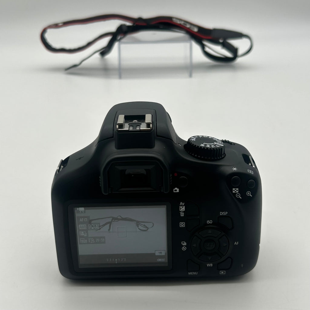 Official Canon EOS 4000D DSLR Camera and EF-S 18-55 mm f/3.5-5.6 III Lens -Black