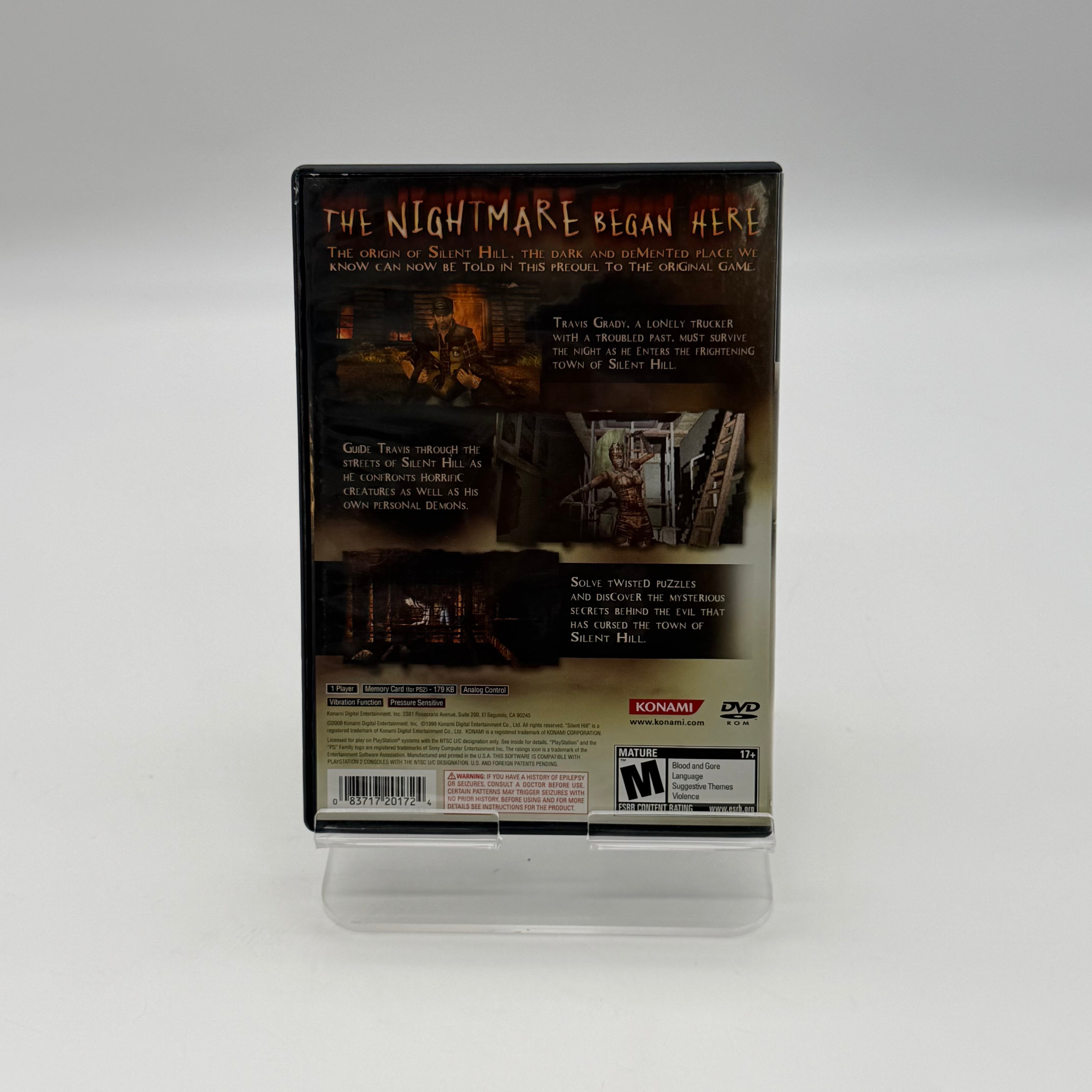 Silent Hill Origins PlayStation 2 PS2 -Game Complete w/ Manual - Tested