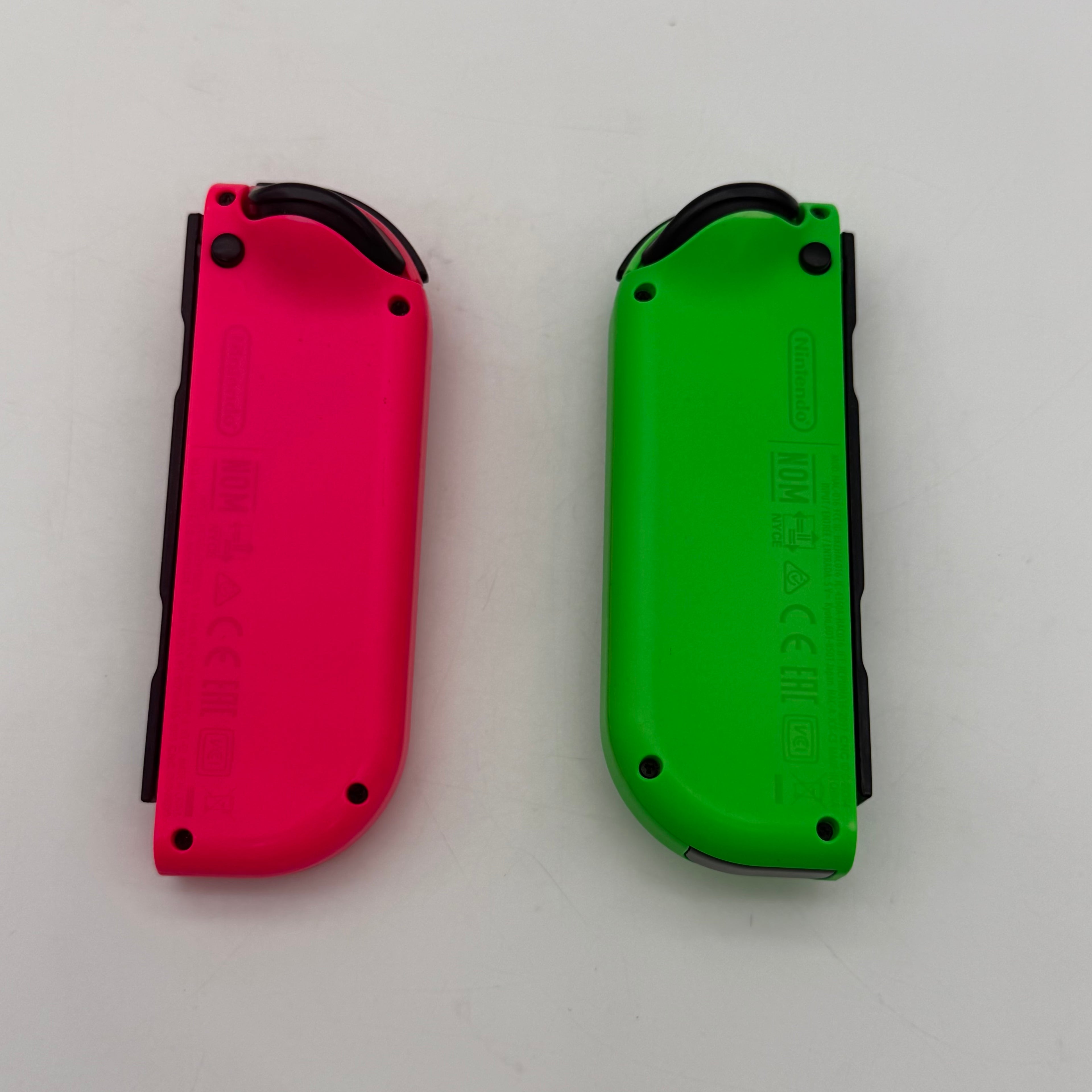 Nintendo Switch Official OEM Neon Pink & Green Joy-Cons Joycons