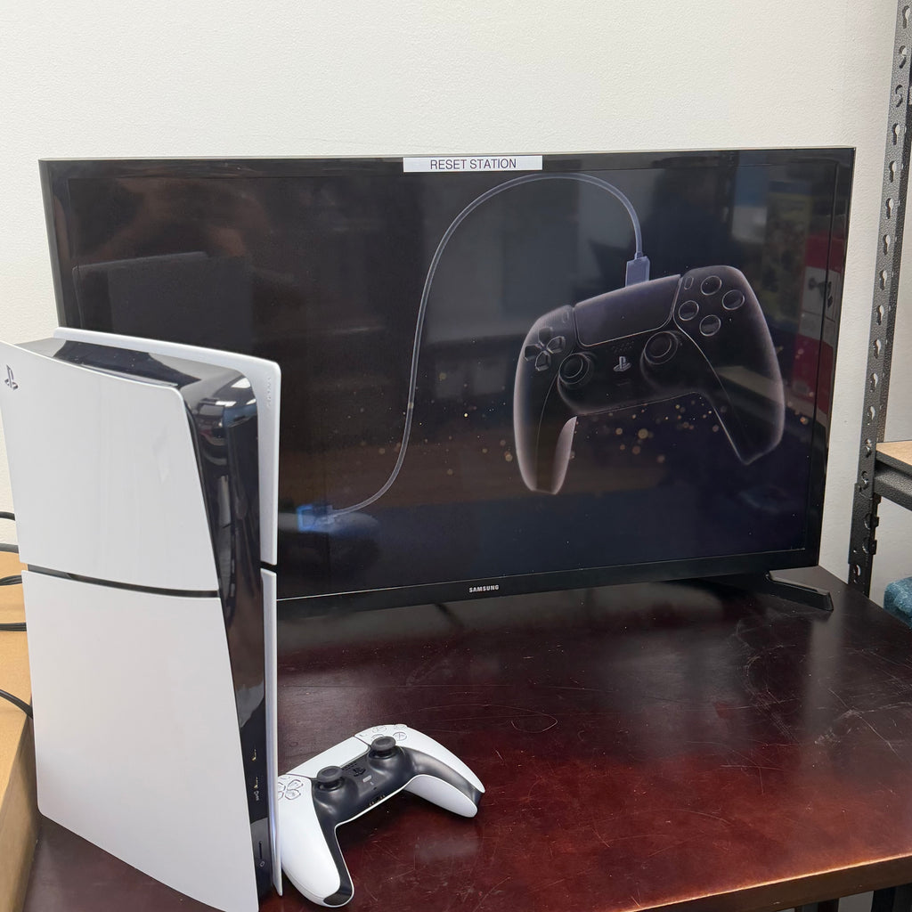 Sony PlayStation 5 Slim Digital CFI-2015 1TB White Console Fully Functional With Controller