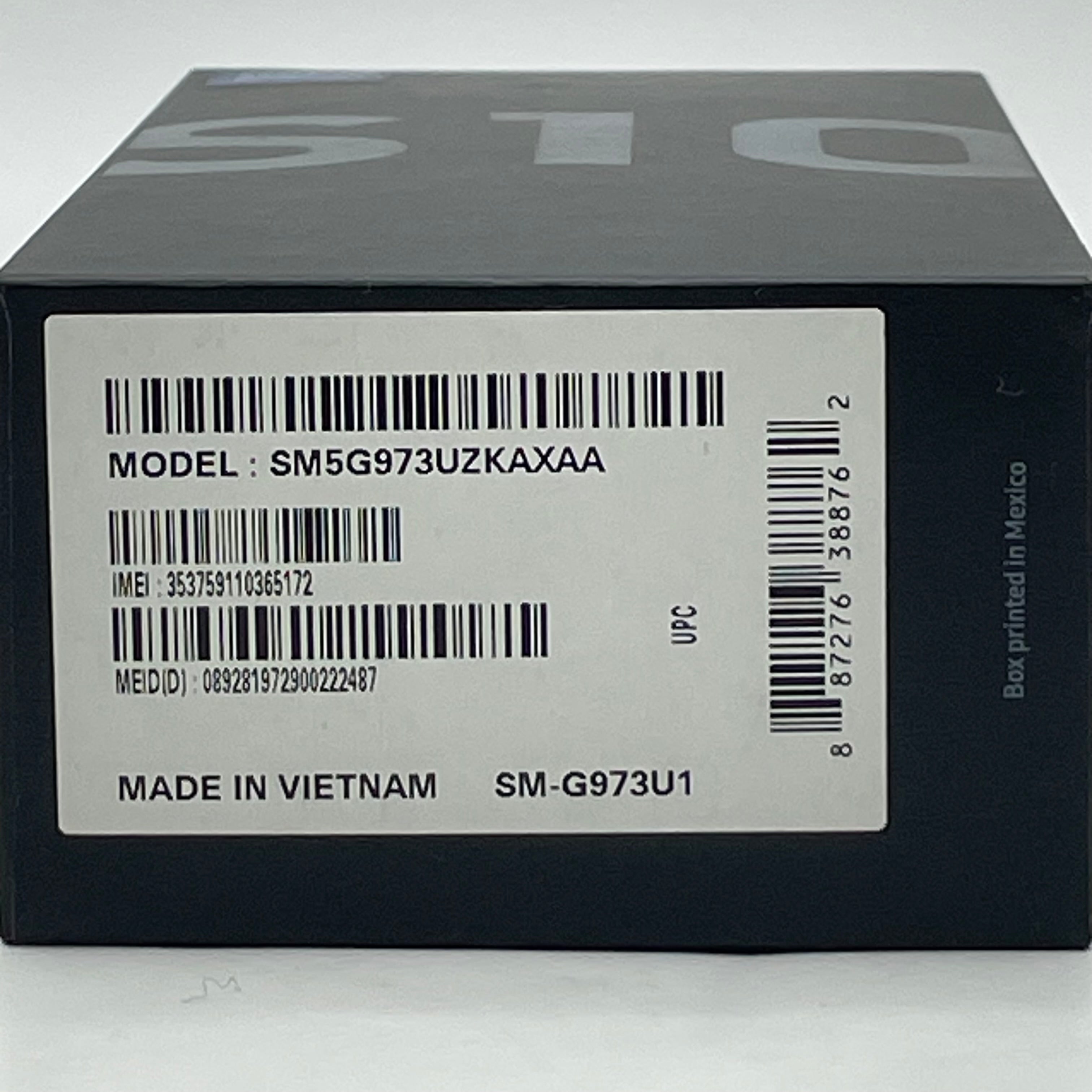 Samsung Galaxy S10 SM-G973U1 128GB Unlocked w/Box