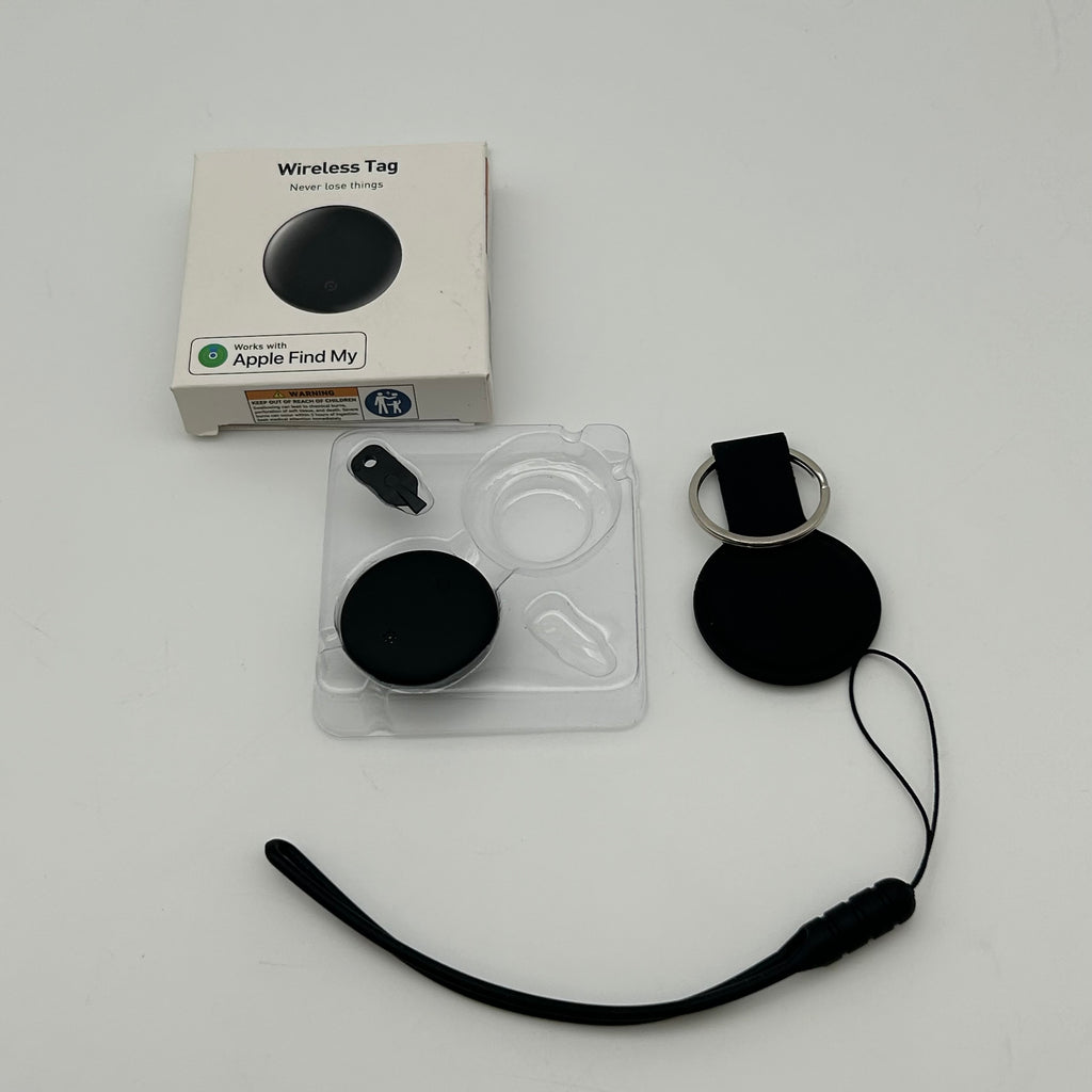 Rexzol Wireless Tag Black 2 pack -  compatible with Apple Find My - New in Box