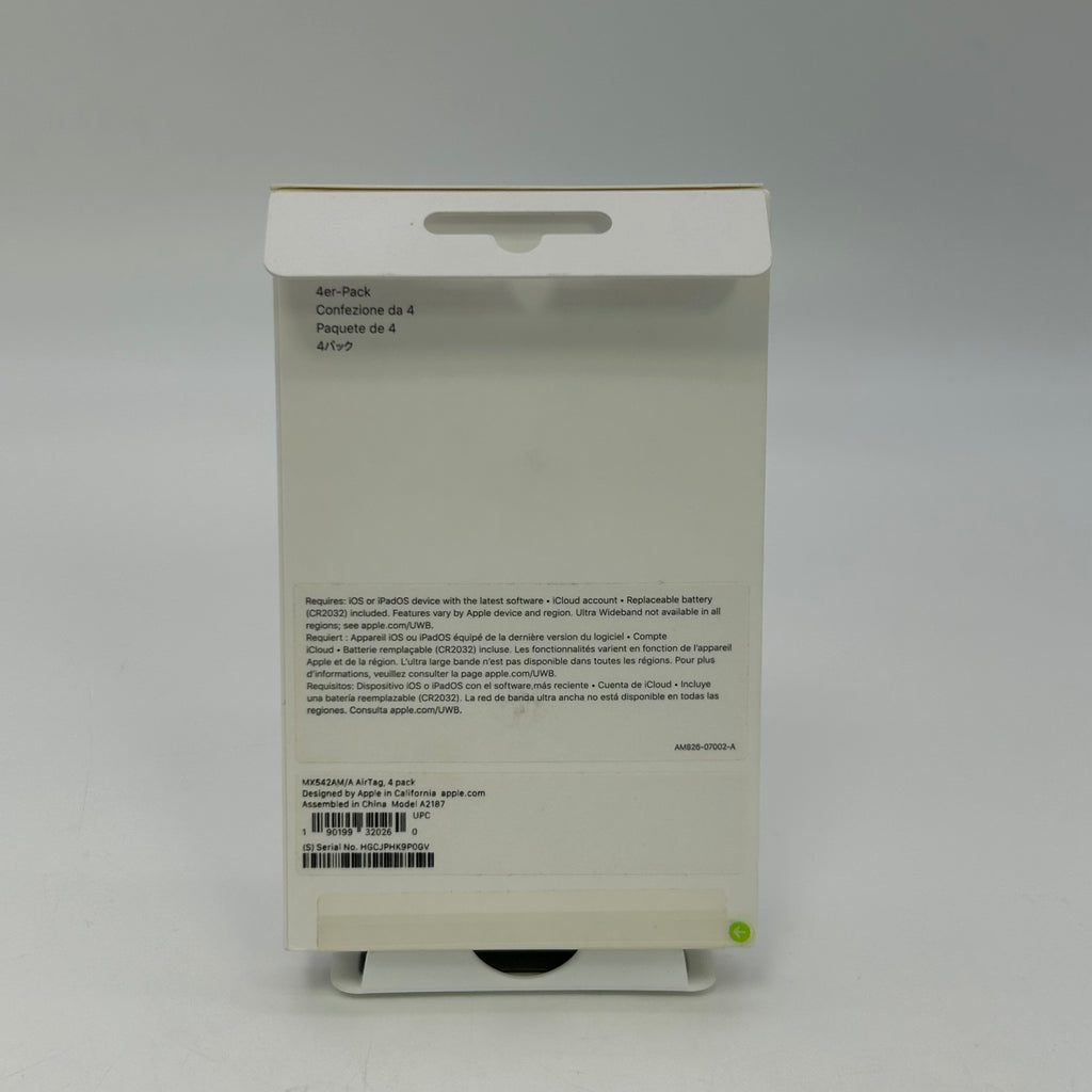 Apple AirTag 4 Pack Tracker - New In Box