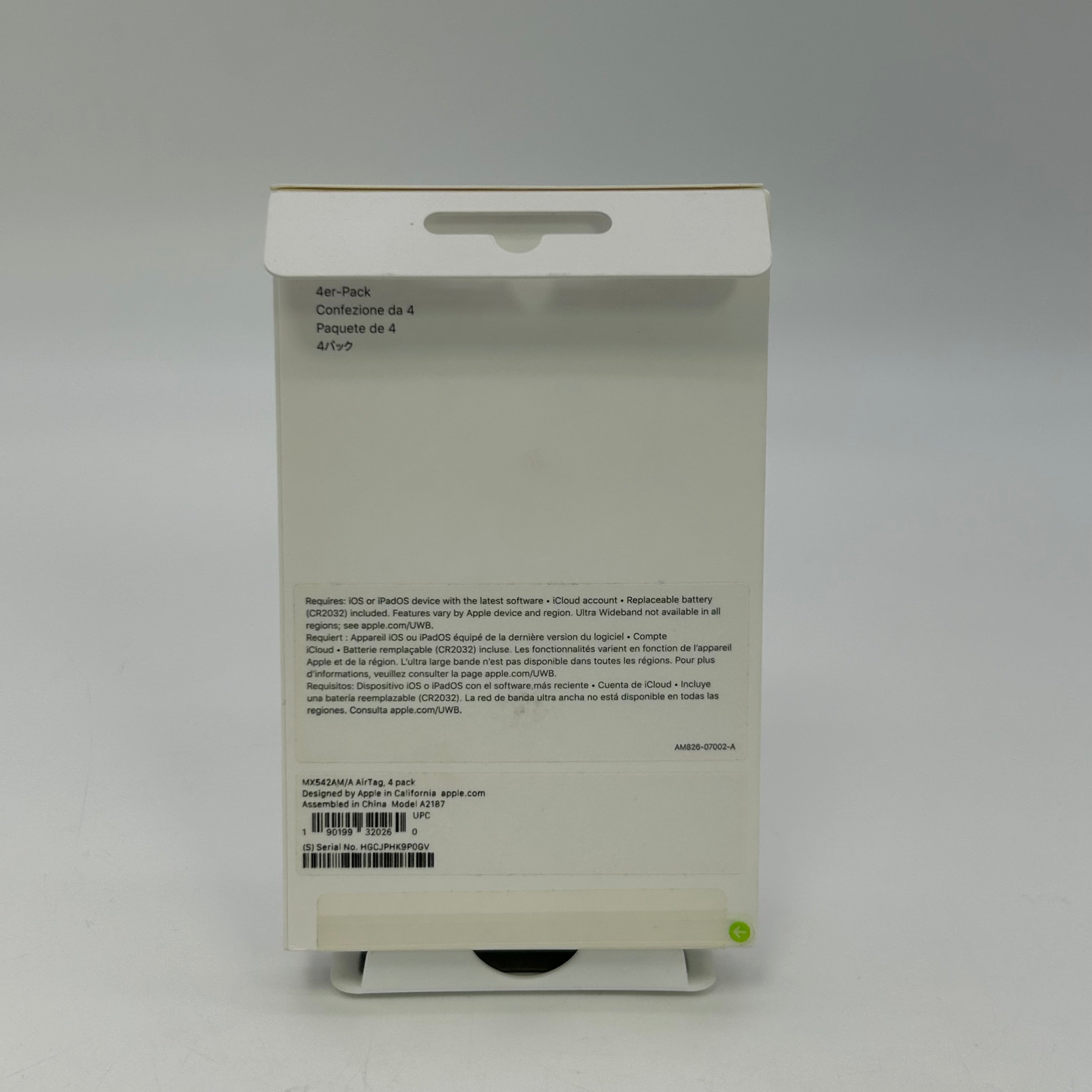 Apple AirTag 4 Pack Tracker - New In Box
