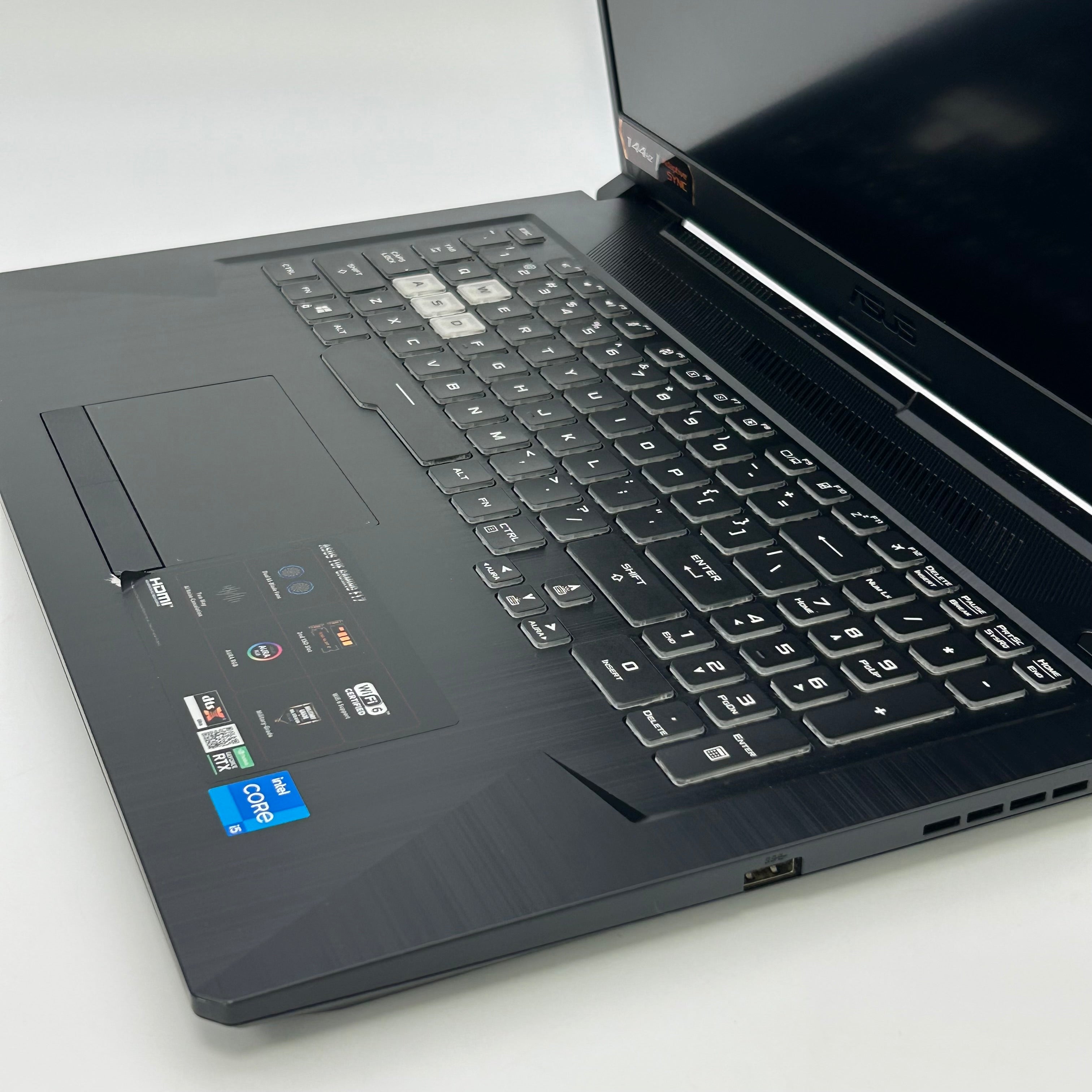 ASUS TUF Gaming F17 Laptop – RTX 3050 – 11th Gen i5 – 8GB RAM – 512GB SSD - (FX706HEB) - Gaming Laptop